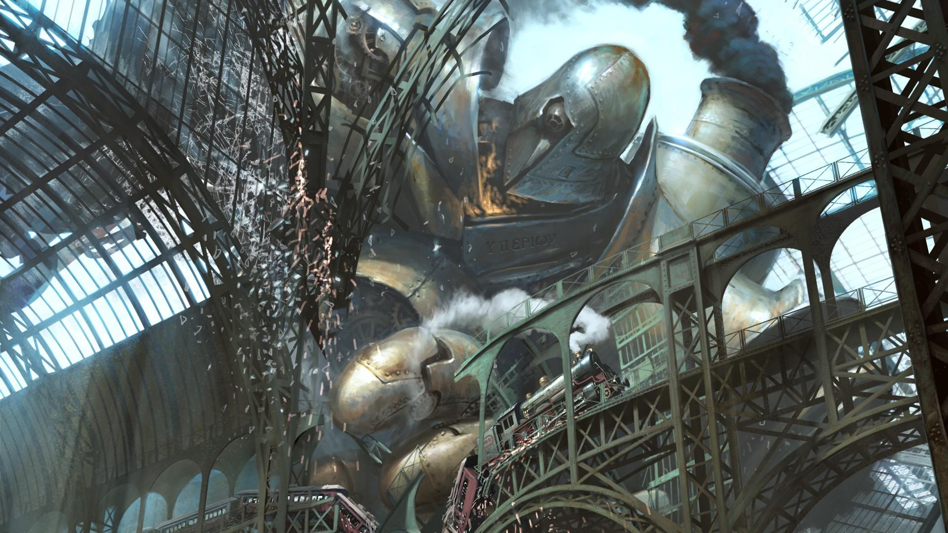 1920x1080 Sci Fi Robot HD Wallpaper