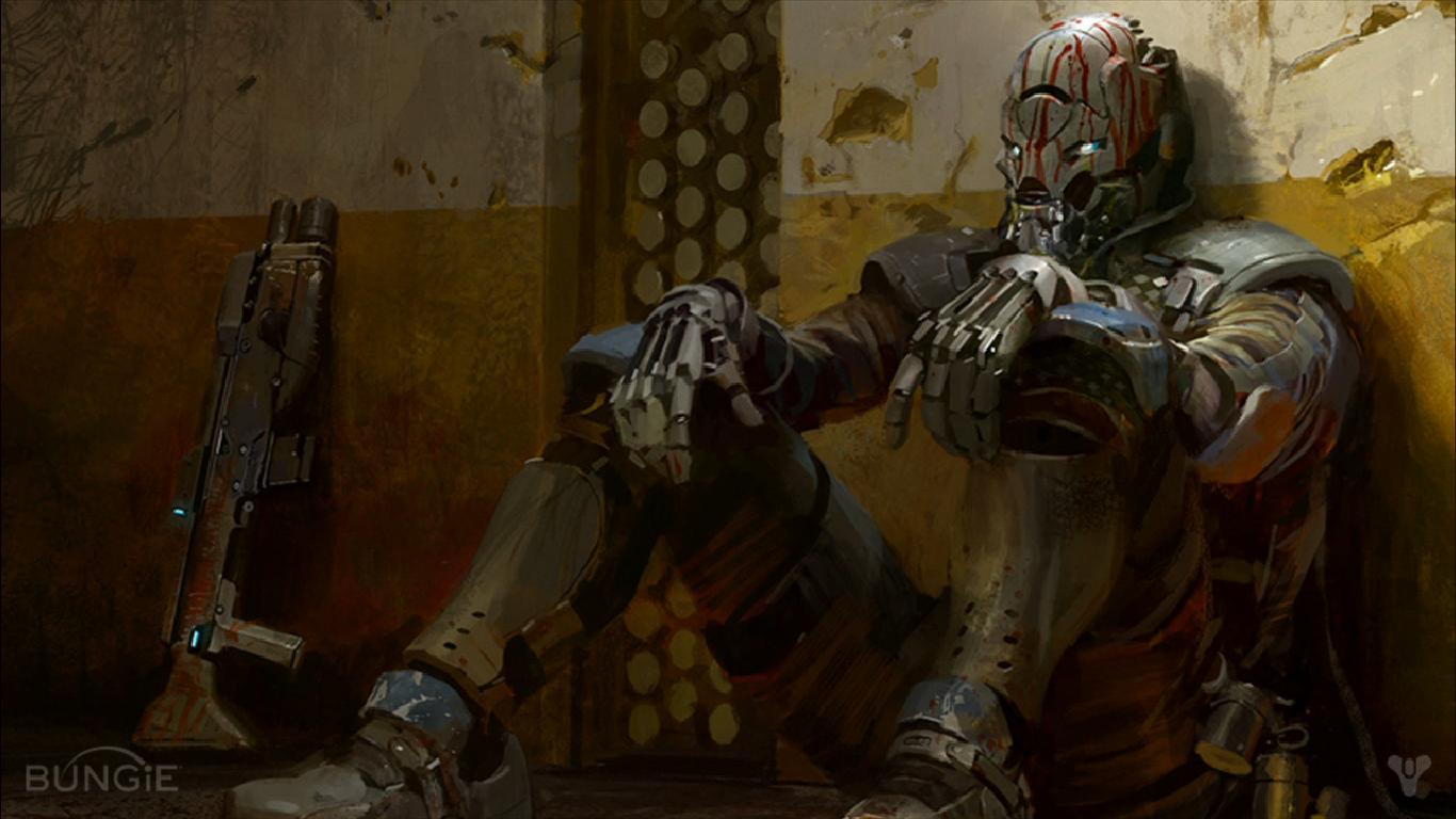 1366x768 Destiny Warlock iPhone Wallpaper