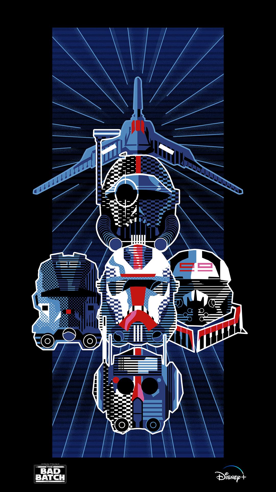1080x1920 The Bad Batch' Mobile Device Wallpaper Collection. All Things Omega