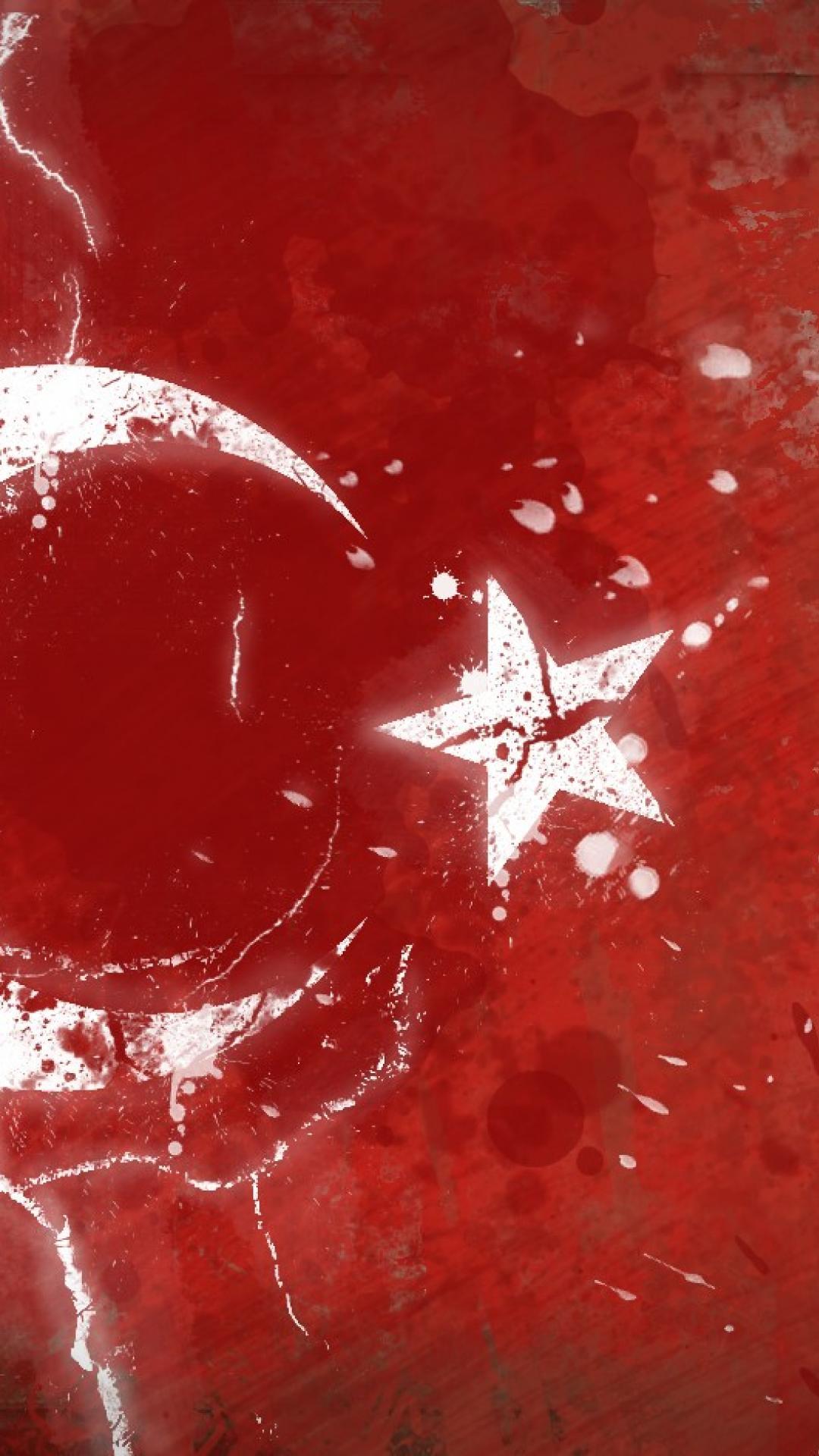 1080x1920 Turkey Flag Wallpaper