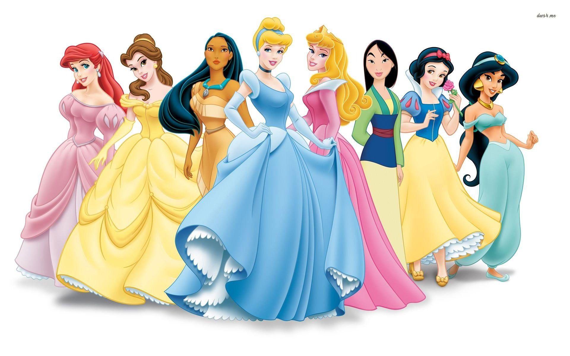 1920x1200 World Disney Princess Wallpaper