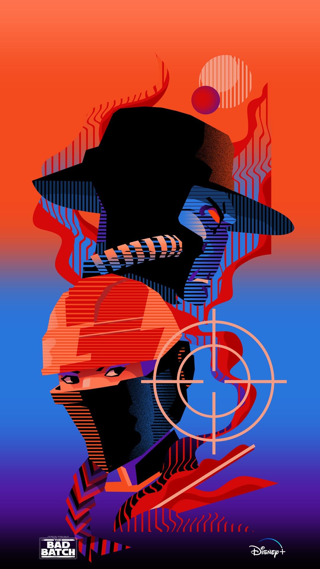 1080x1920 Star Wars: The Bad Batch. Mobile Device Wallpaper
