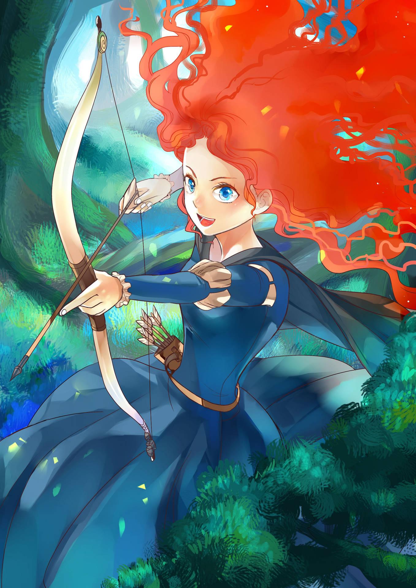 1357x1920 Download Princess Merida Anime Wallpaper