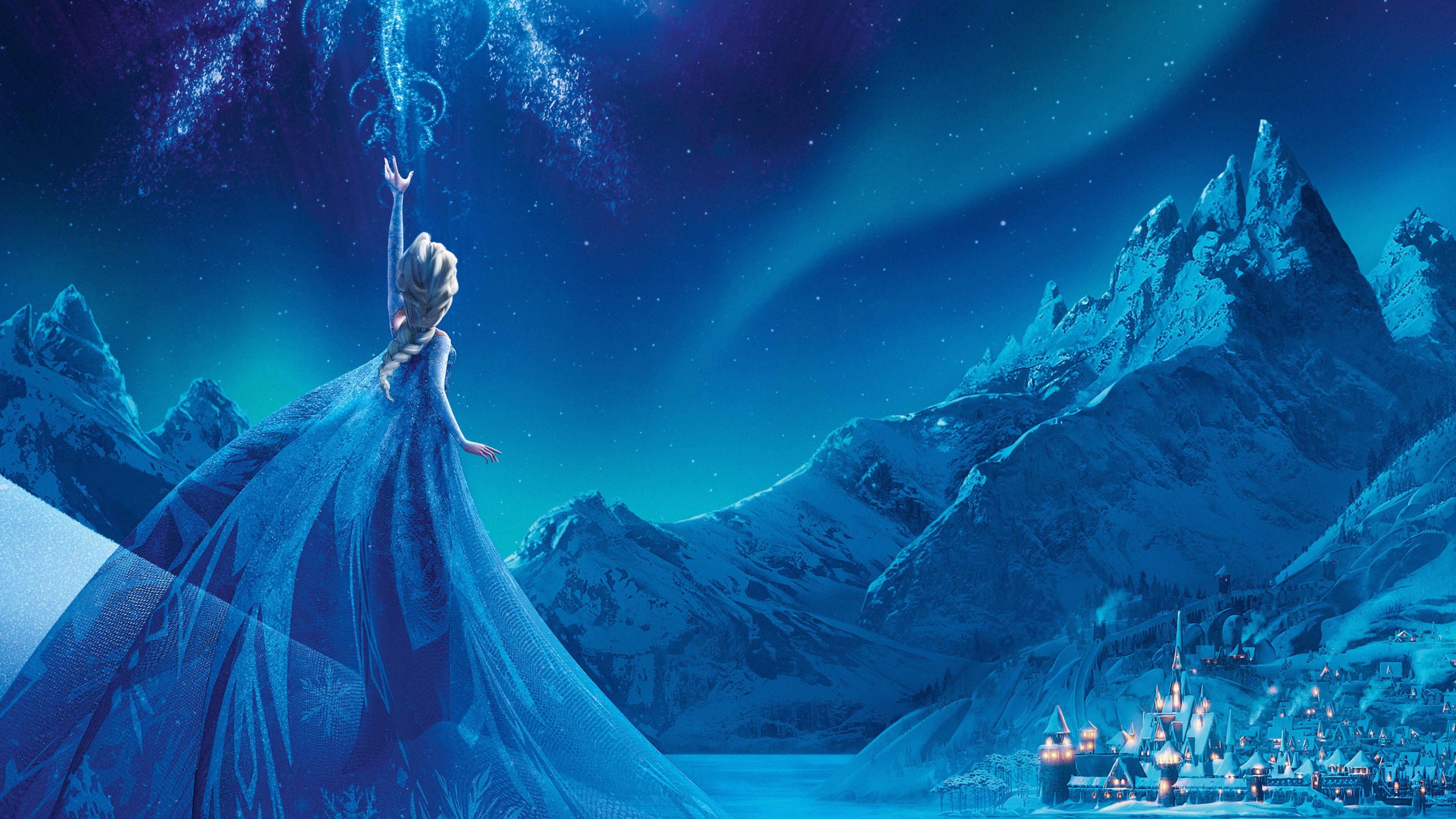 4480x2520 Frozen Wallpaper 4K, Elsa, Disney Princess, Movies