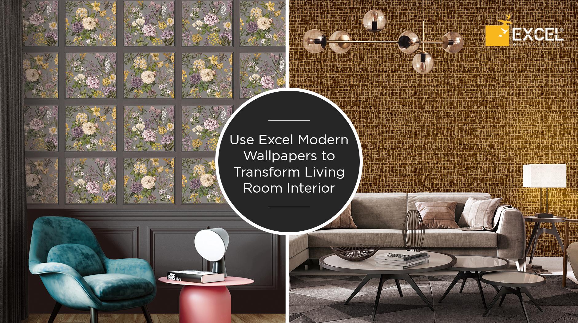 1880x1050 Excel Modern Wallpaper to Transform Living Room Interior