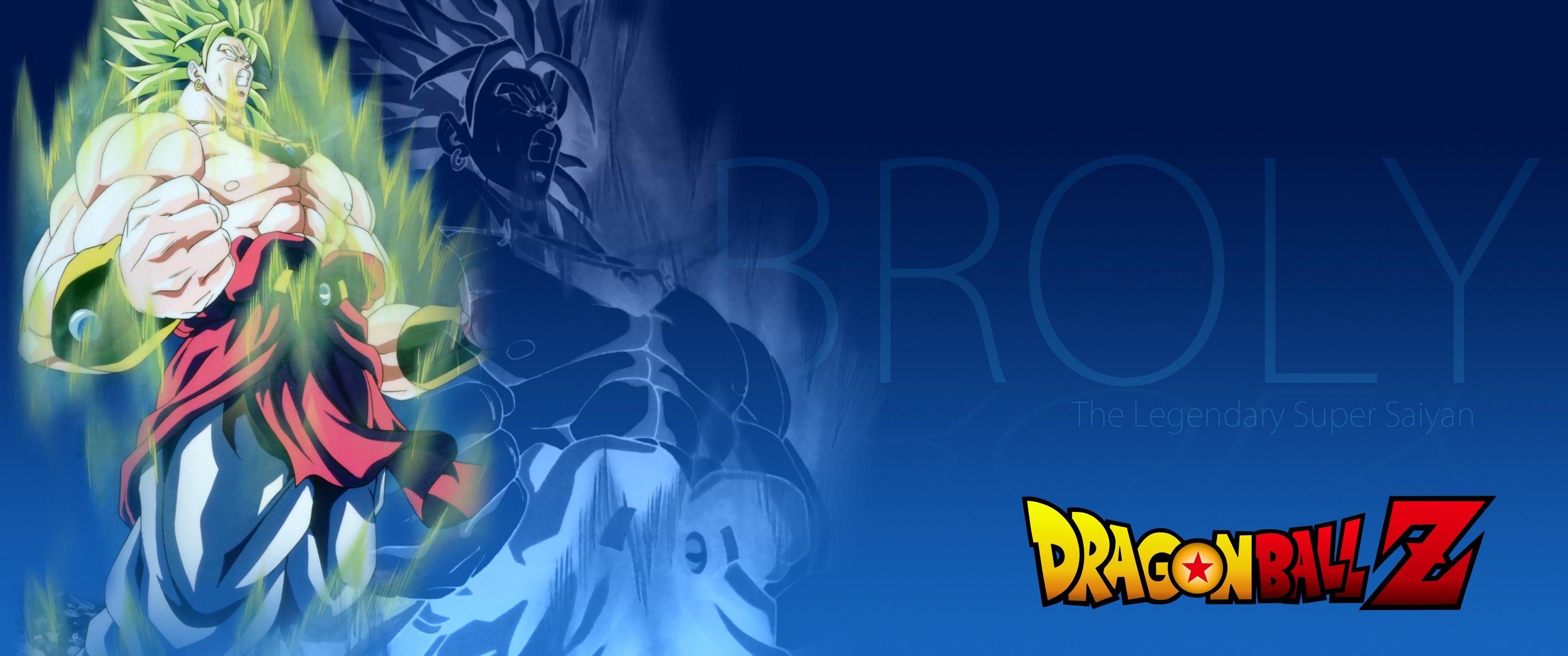 3440x1440 Broly Legendary Super Saiyan Wallpaper HD