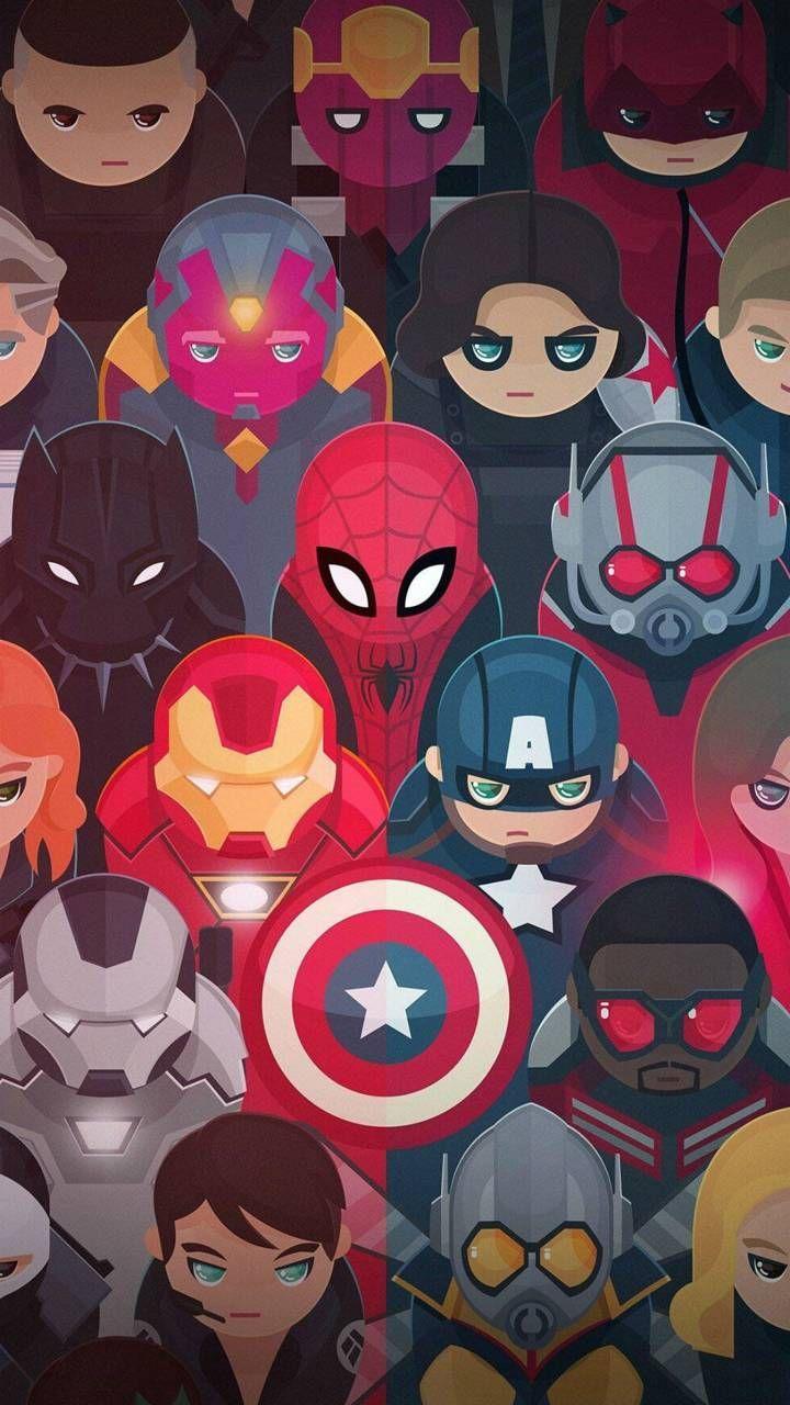 Avengers Cartoon iPhone Wallpapers - Top Free Avengers Cartoon iPhone  Backgrounds - WallpaperAccess