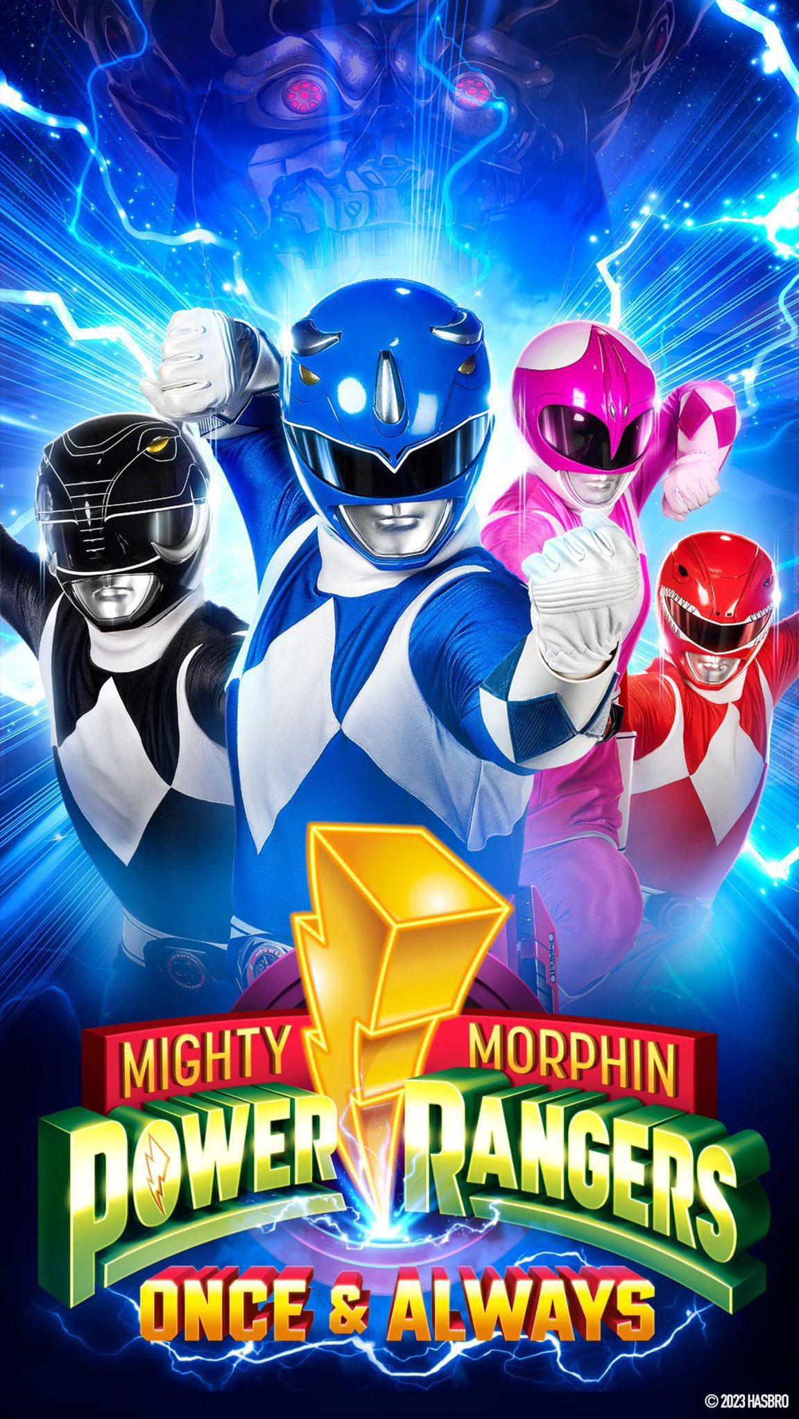1152x2047 Mighty Morphin Power Rangers: Once & Always