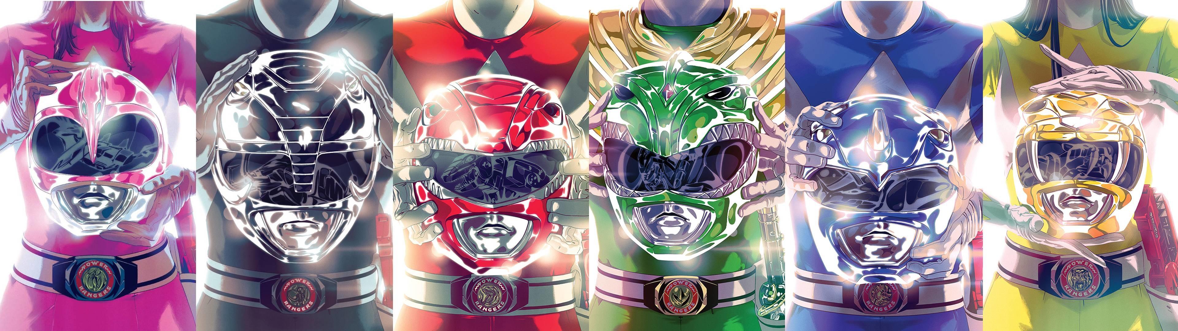 3840x1080 Mighty Morphin Power Rangers