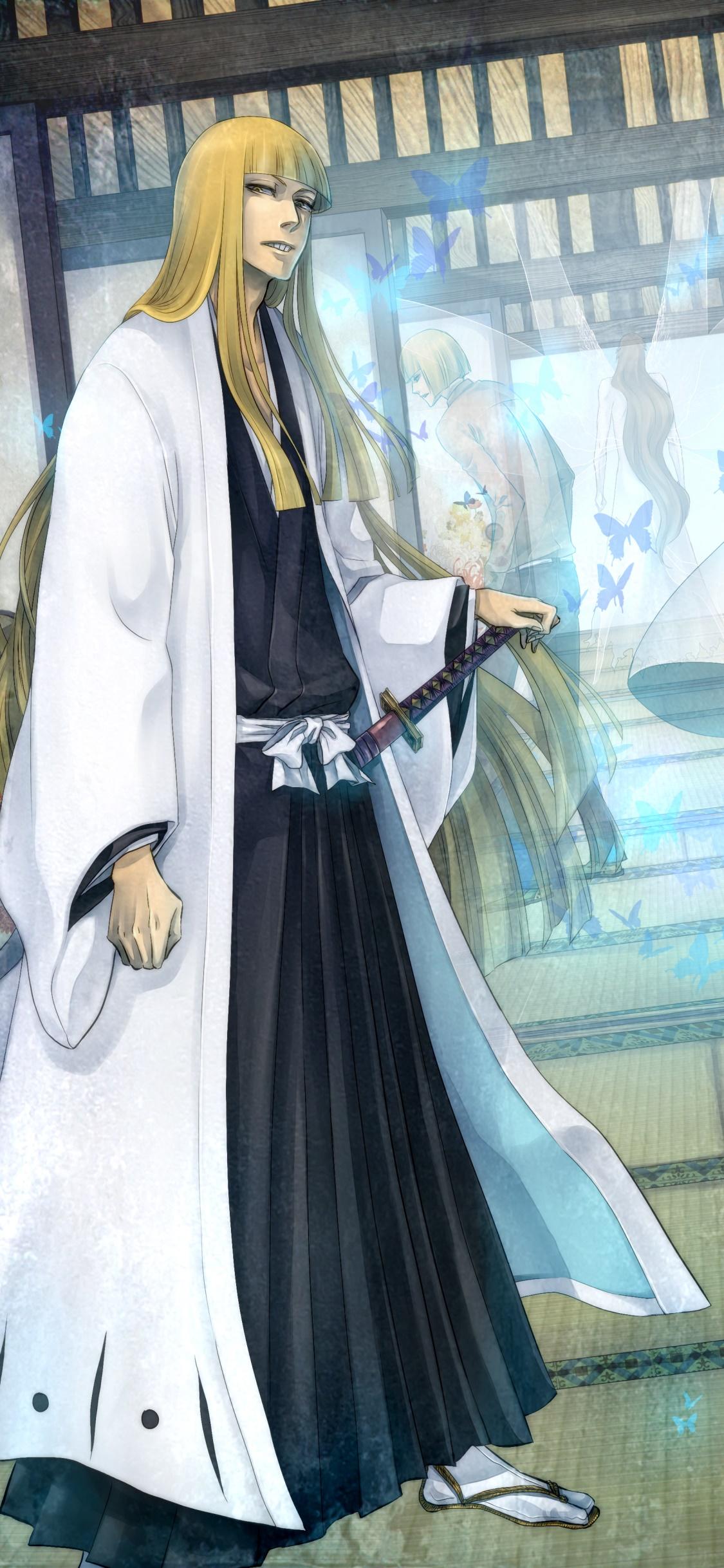 1125x2436 Wallpaper / Anime Bleach Phone Wallpaper, Shinji Hirako, 1125x2436 free download