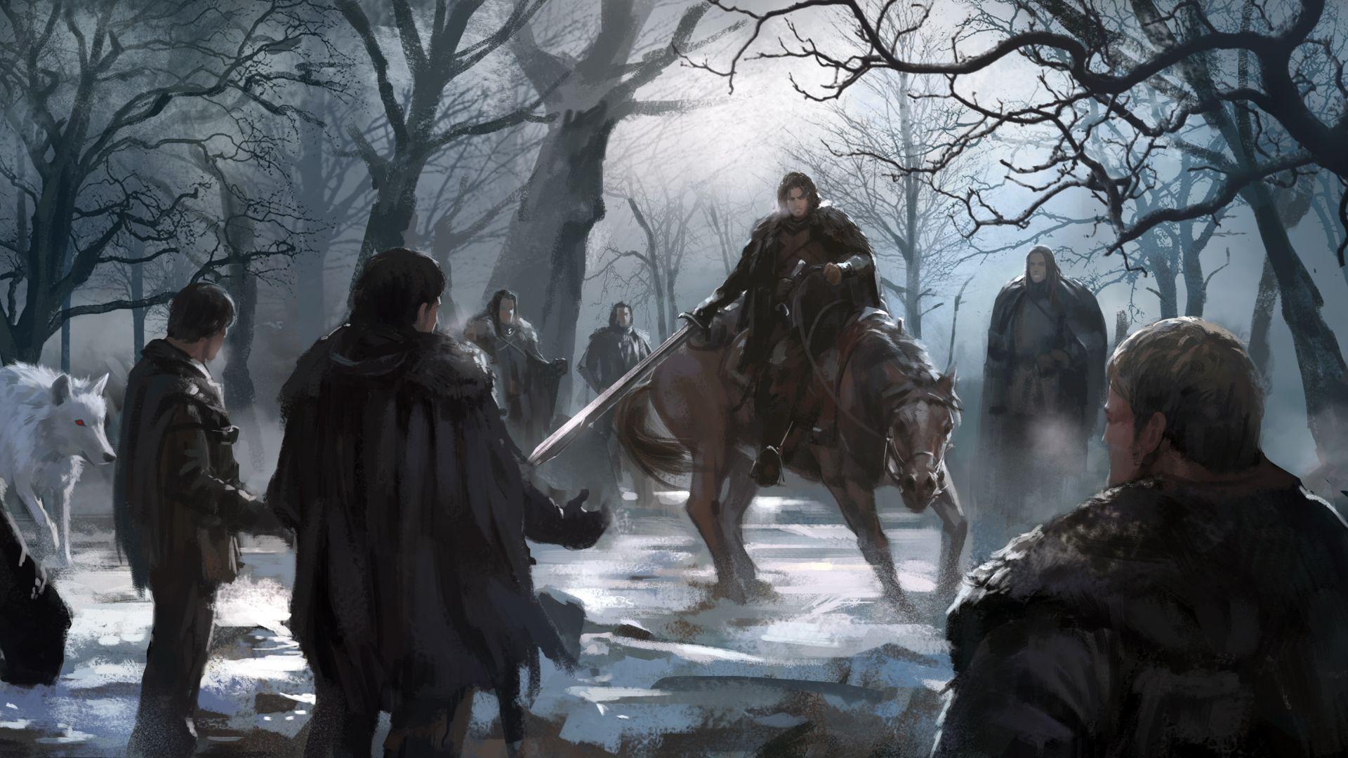 1920x1080 Game Of Thrones Fan Art Wallpaper