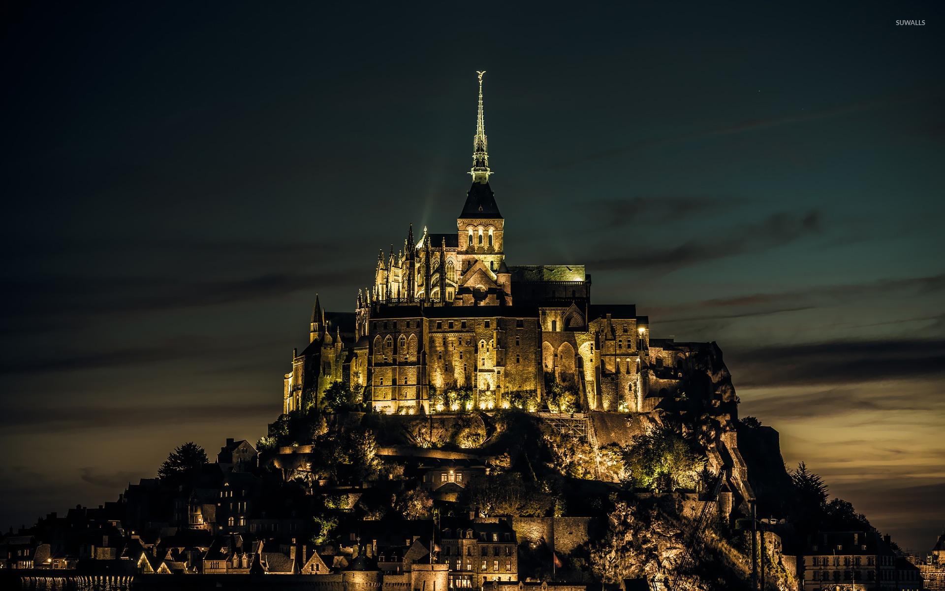 1920x1200 Mont Saint Michel, France Wallpaper Wallpaper