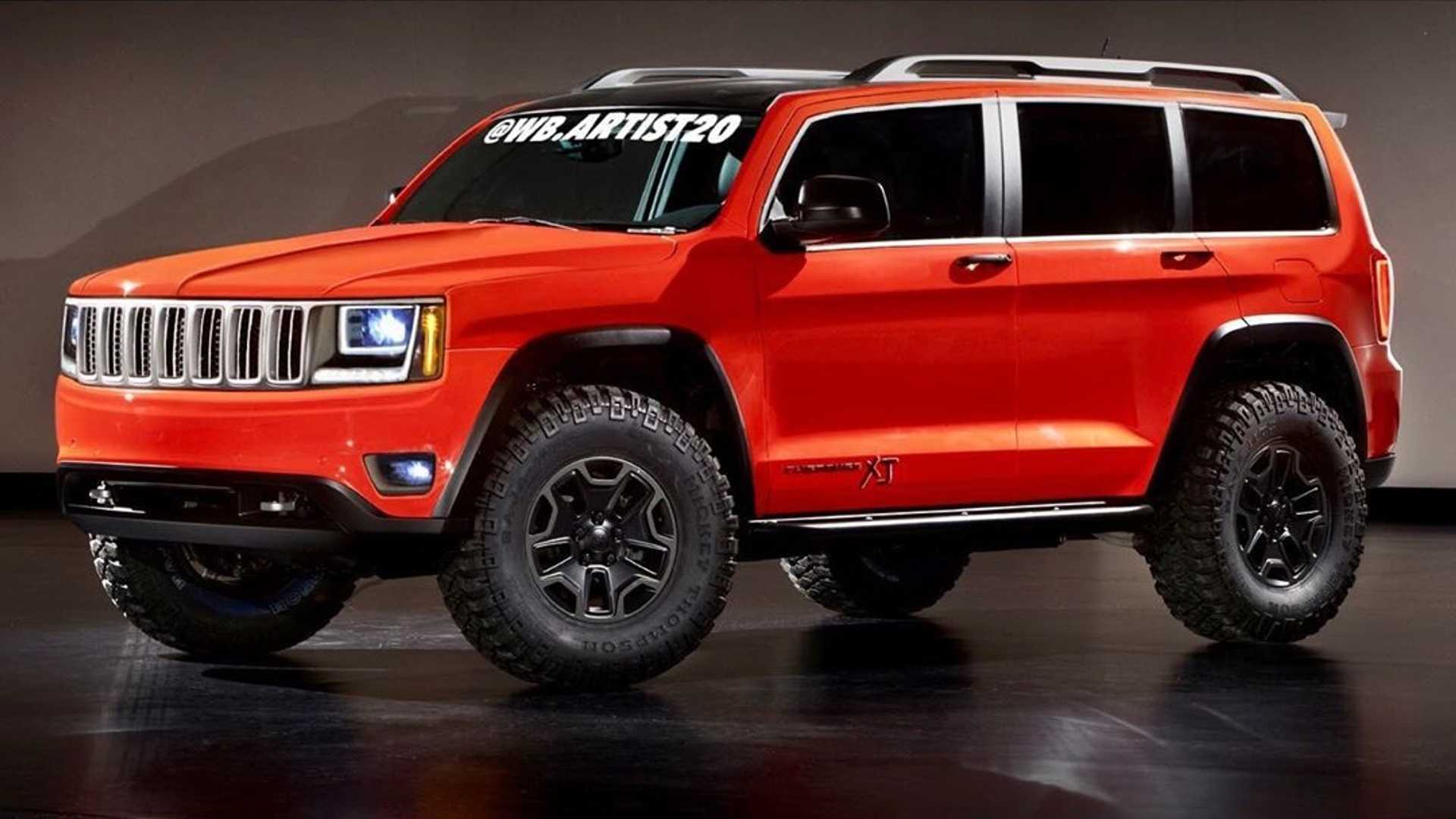 1920x1080 Jeep Cherokee XJ Rendered As Modern SUV