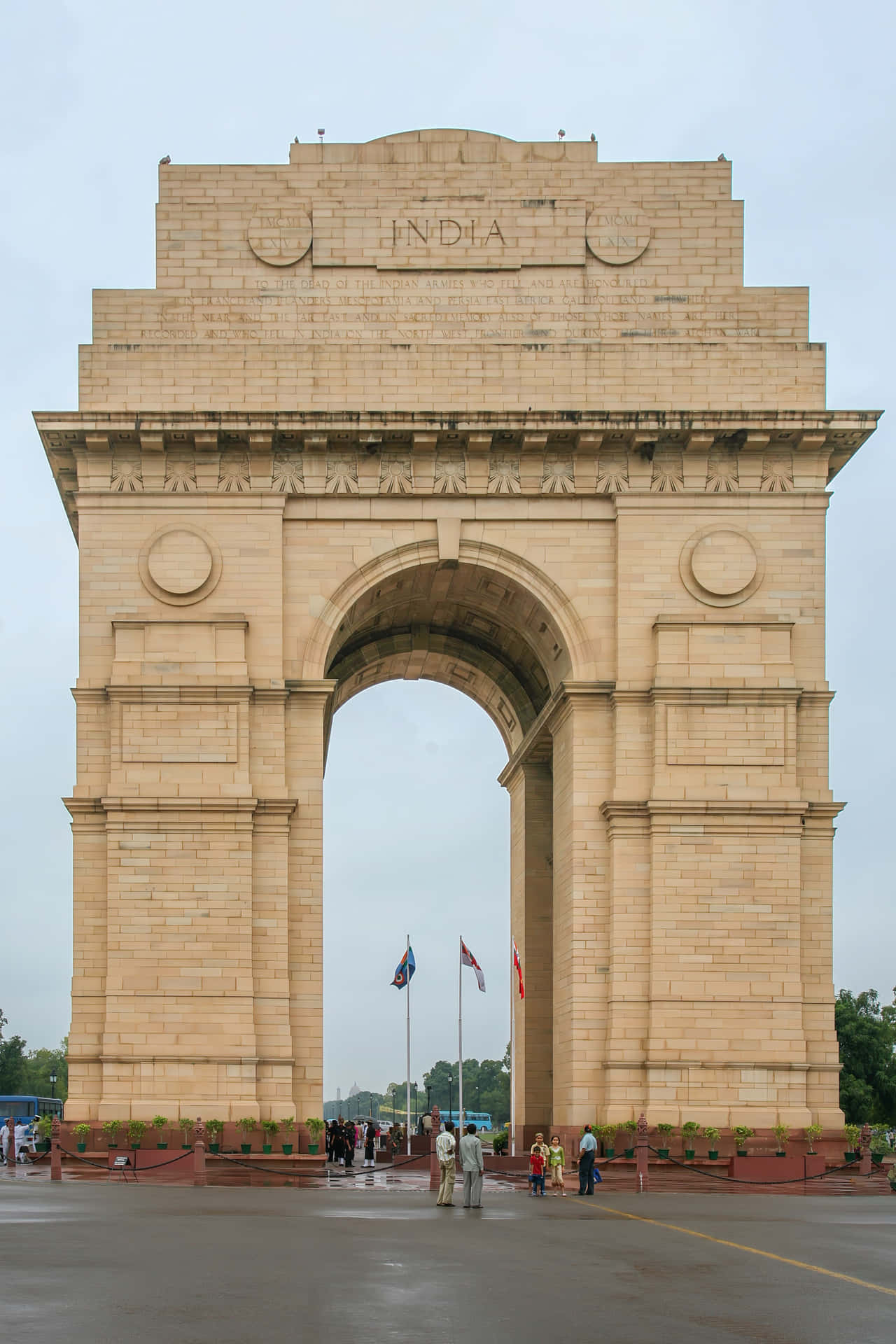 1280x1920 Download Simple Gateway To India Wallpaper