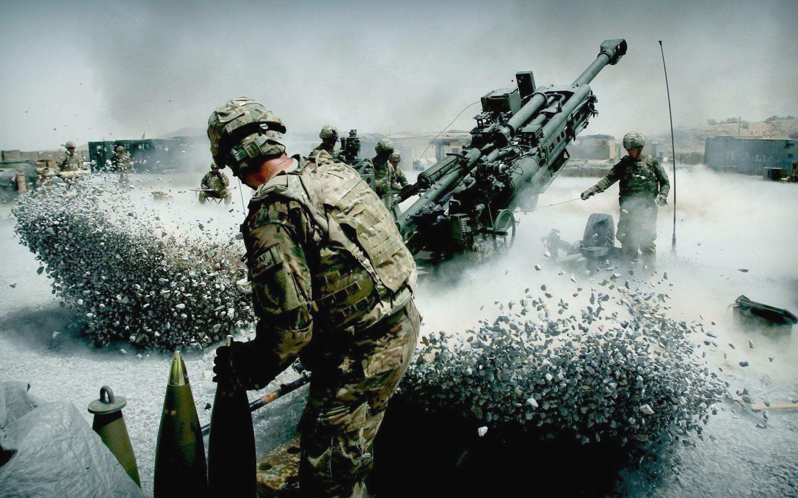 2560x1600 Wallpaper Army Soldiers War Guns Afghanistan Us Marines HD