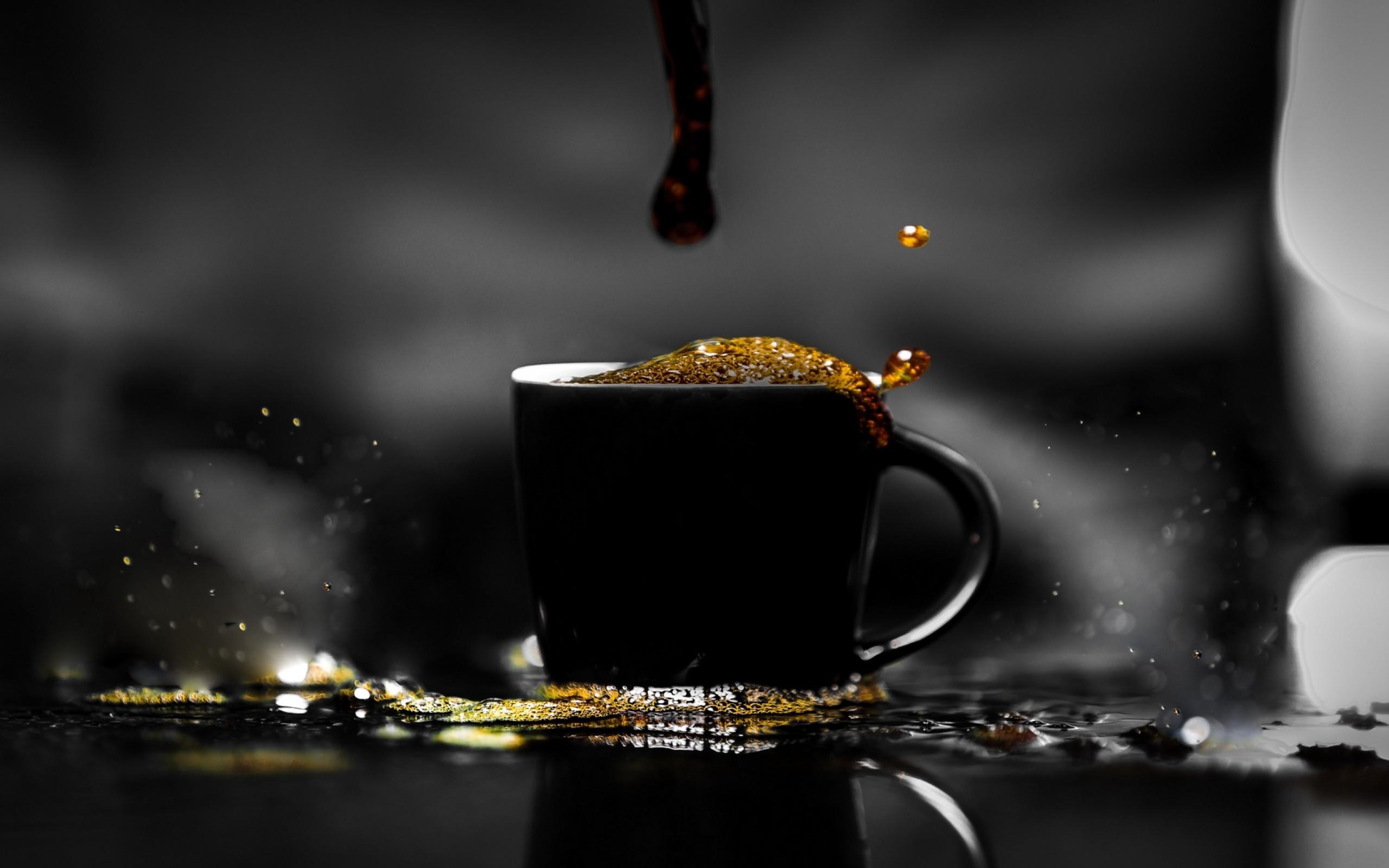 2560x1600 Cup of dark coffee HD Wallpaper 13 Retina Macbook Pro