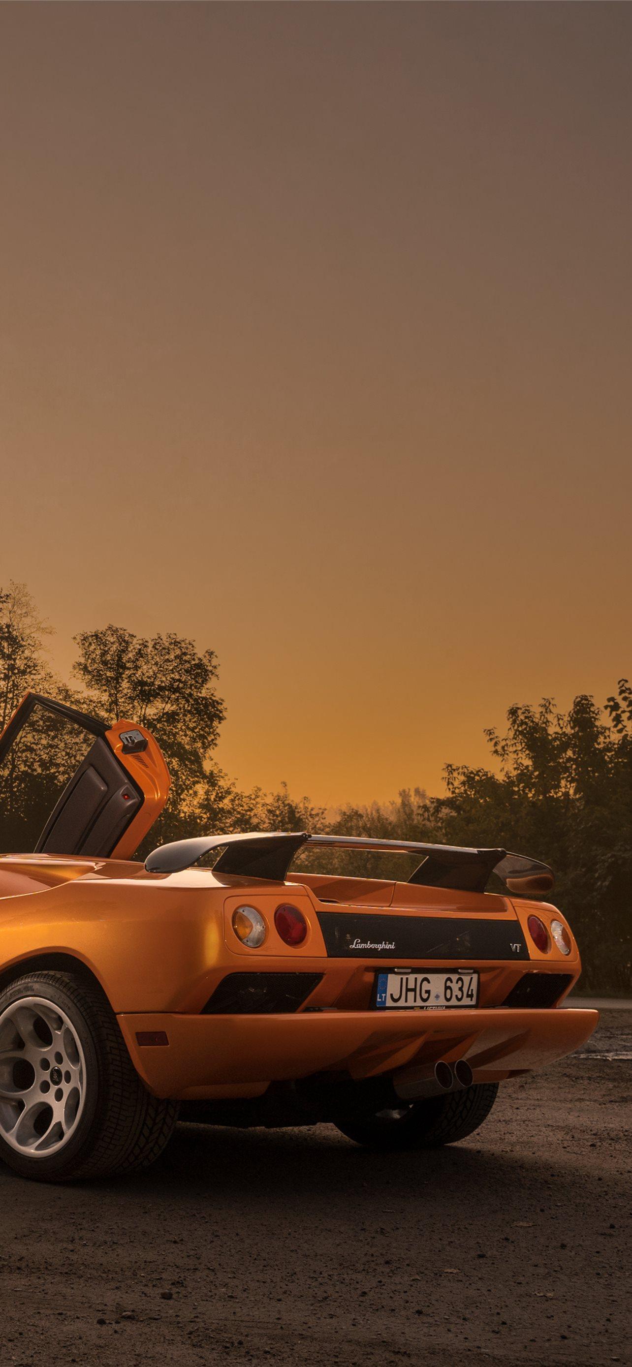 1284x2778 Best Lamborghini diablo iPhone HD Wallpaper