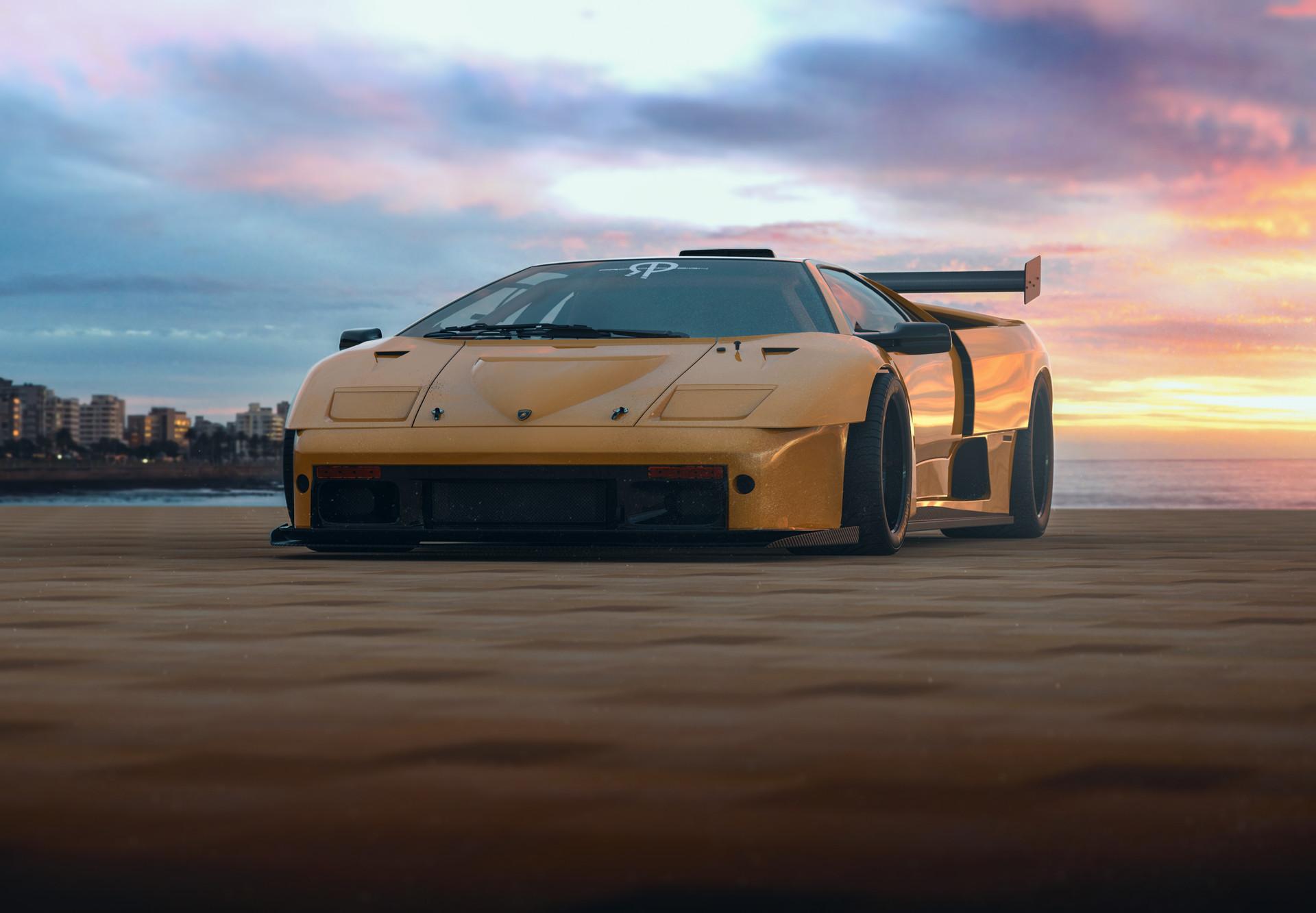 1920x1333 Lamborghini Diablo HD Wallpaper
