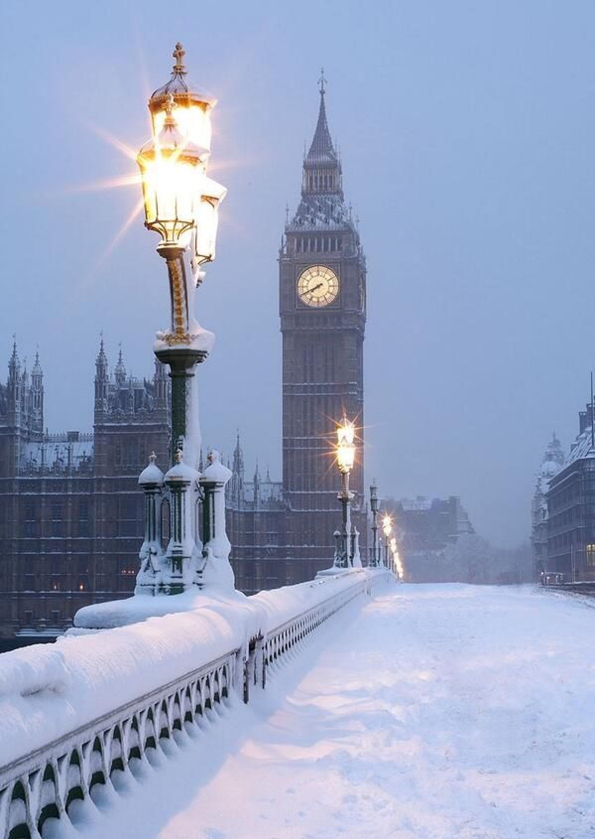 london winter trip