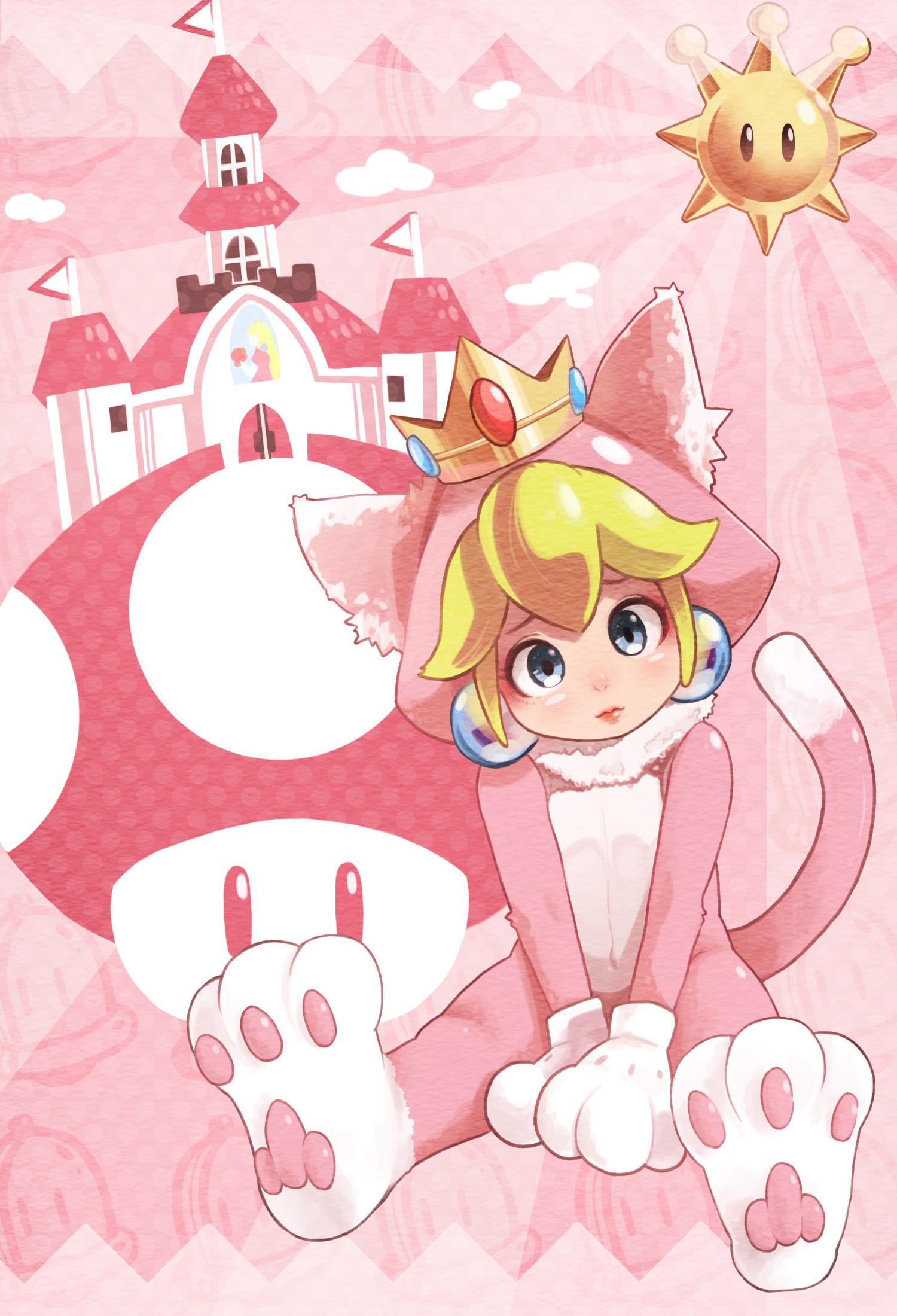 1500x2200 Princess Peach Wallpaper