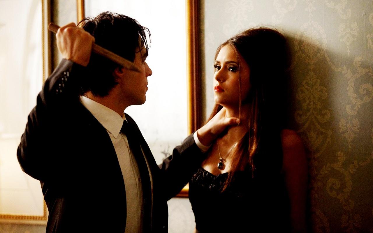 Katherine Pierce and Damon Salvatore Wallpapers - Top Free Katherine ...