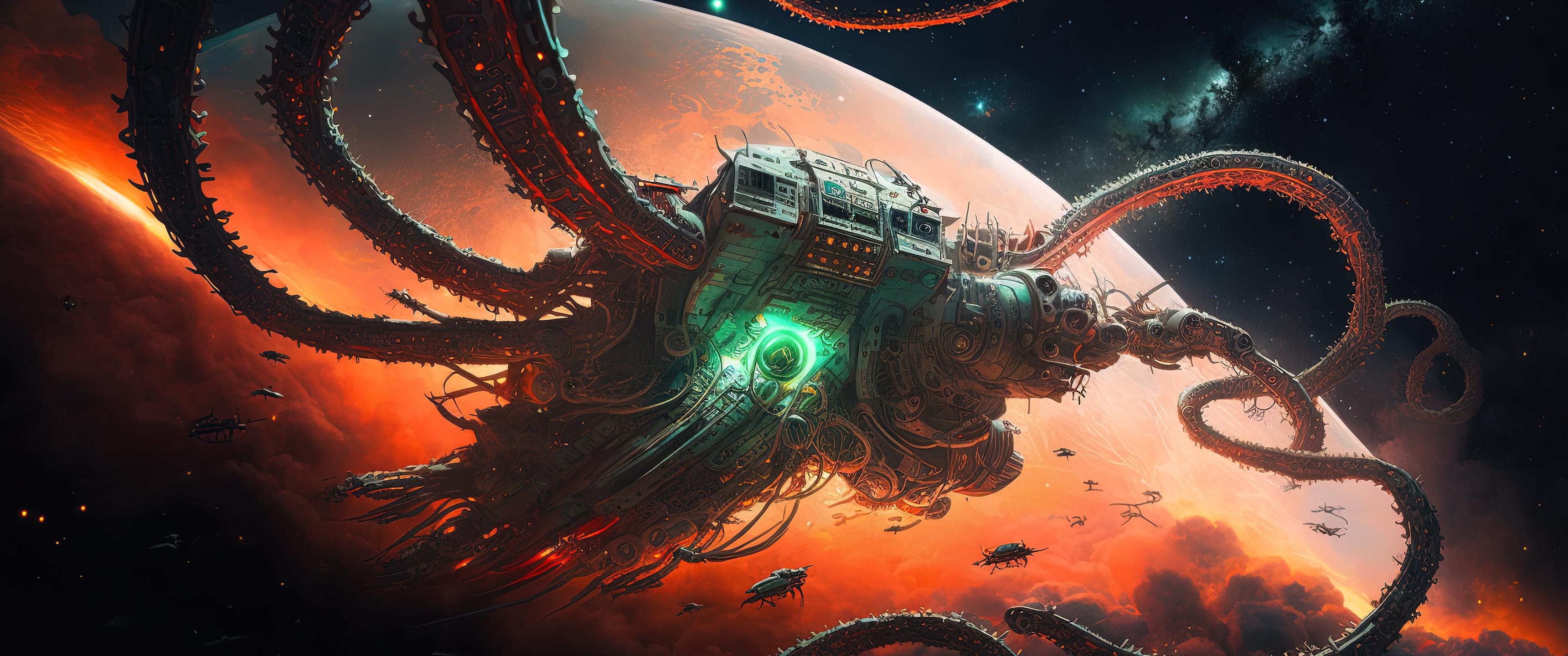3440x1440 AI Generated Wallpaper