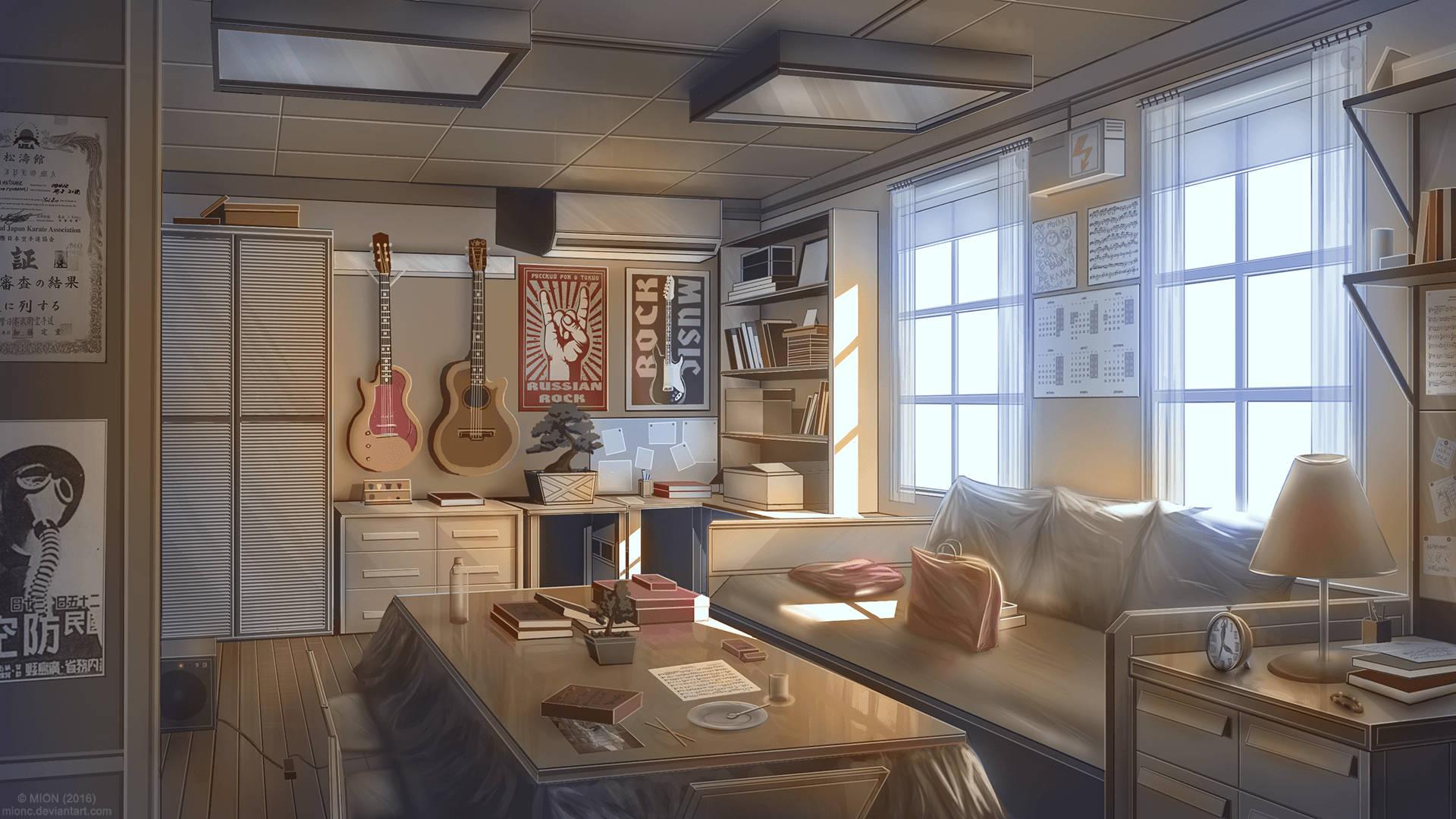 Anime Living Room Wallpapers - Top Free Anime Living Room Backgrounds ...