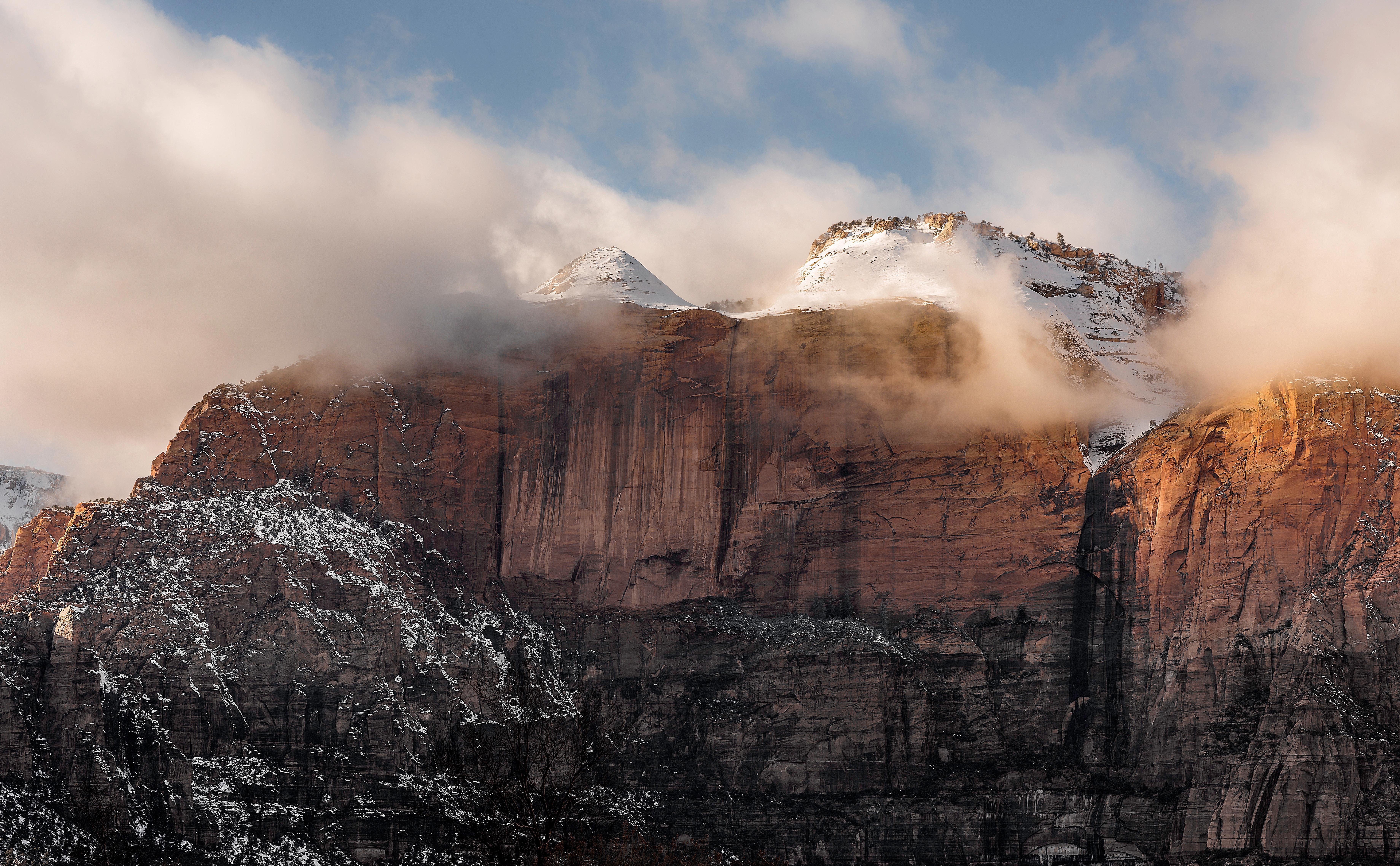 7360x4554 Zion National Park HD Wallpaper and Background