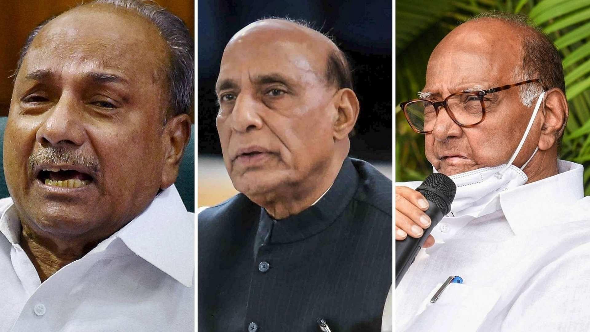 1920x1080 Rajnath Singh Meets Sharad Pawar, AK Antony; China Border Situation Discussed