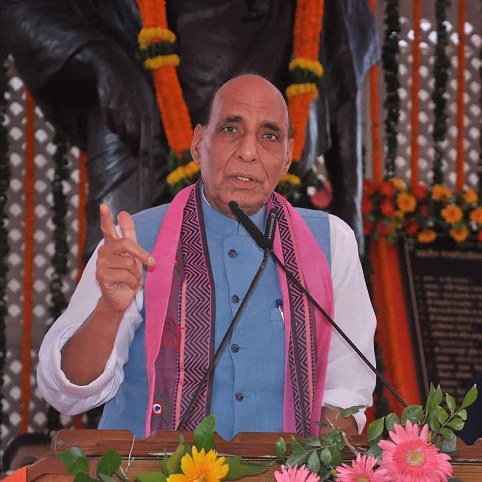 1600x1600 Yogi's 80 Vs 20 Remark Must Not Be Seen With Hindu Muslim Lens: Rajnath Singh To News18