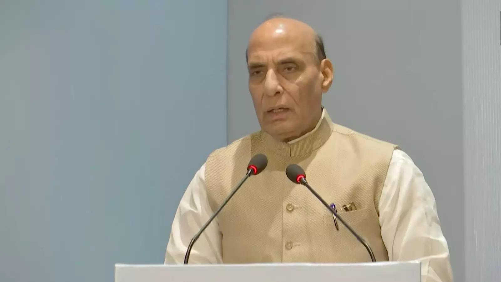 1600x900 Rajnath Singh attends International Conference on Defence Finance and Economics. News of India Videos