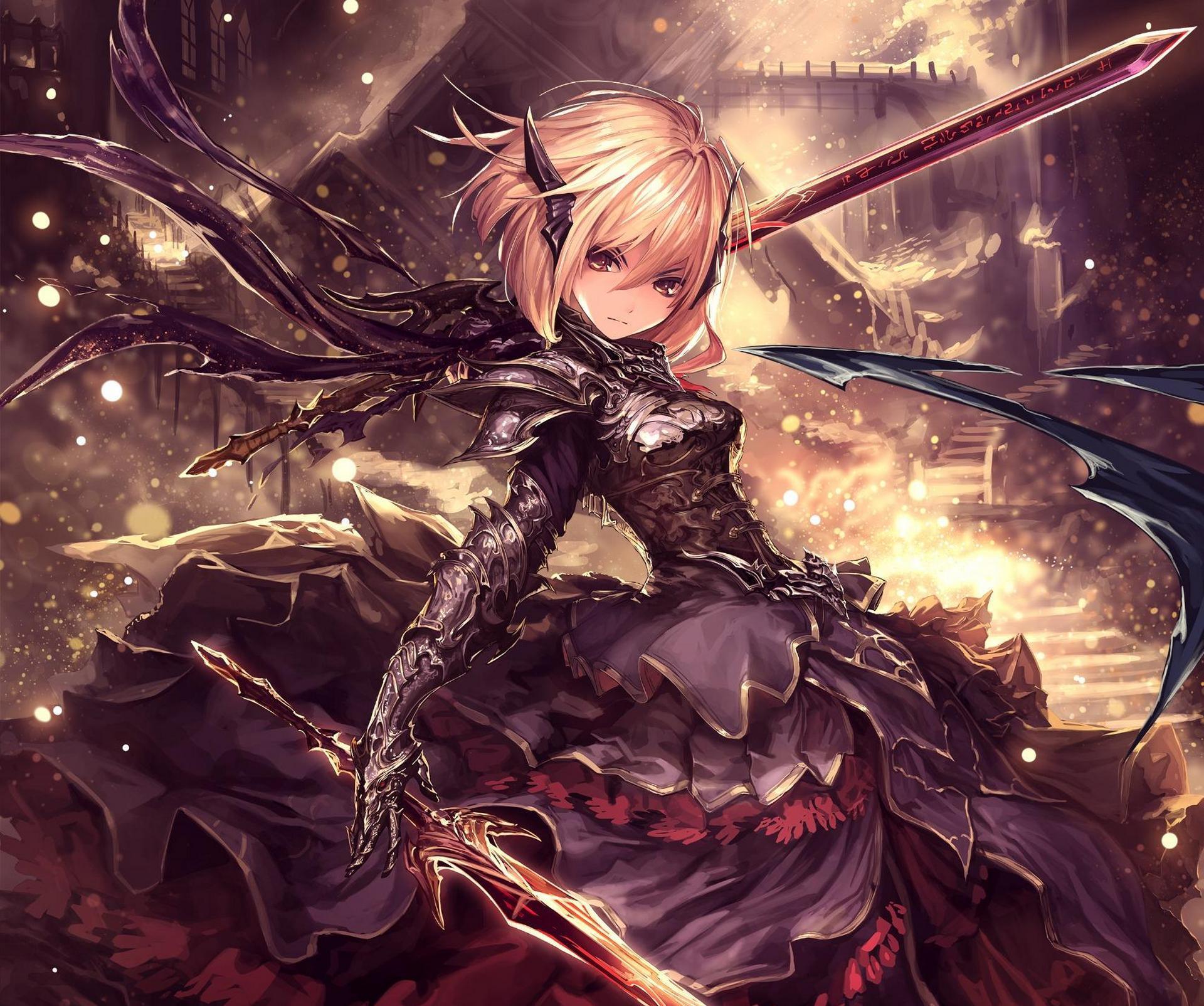 1920x1604 Anime Warrior HD Wallpaper