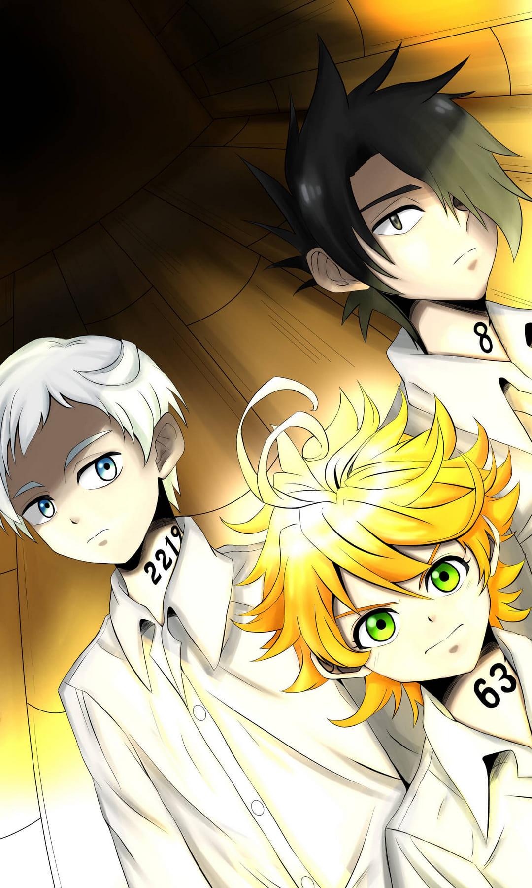 1080x1801 The Promised Neverland phone wallpaper