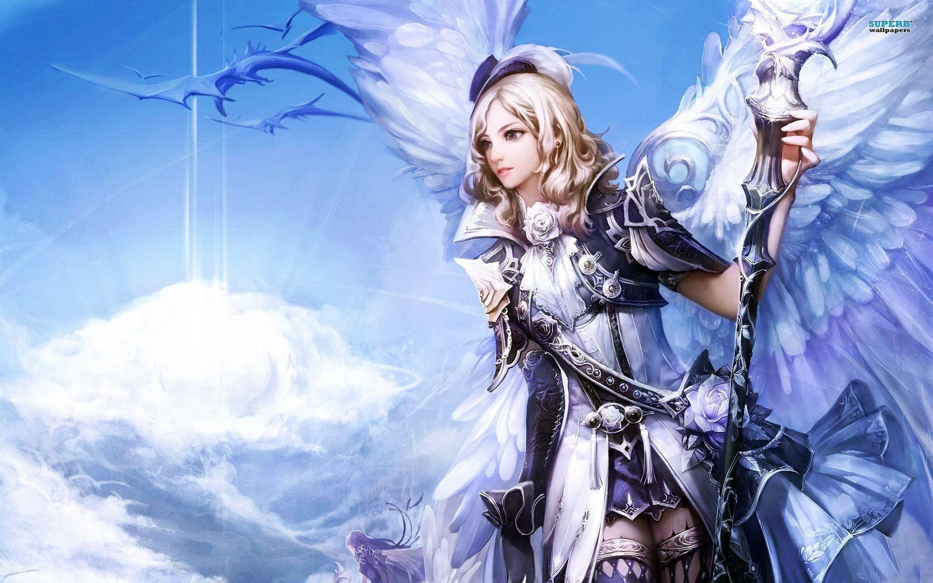 1920x1200 Anime Warrior Wallpaper