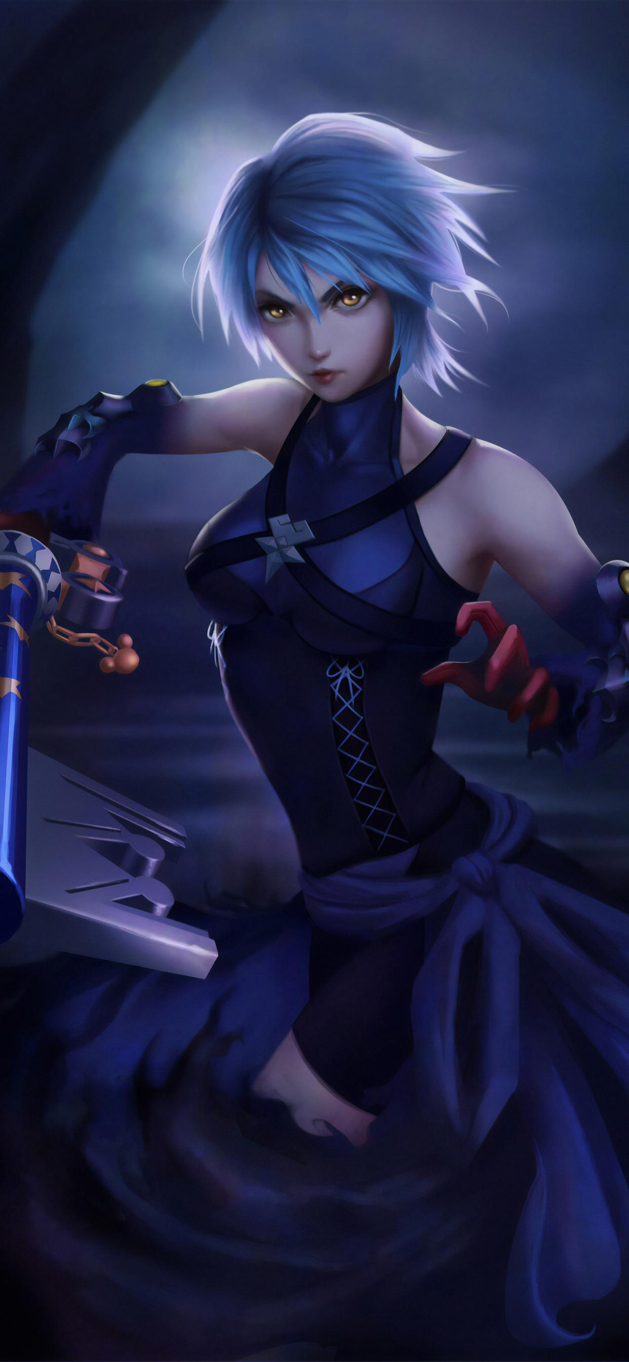1242x2688 Anime Girl 4k Warrior iPhone XS MAX HD 4k Wallpaper, Image, Background, Photo and Picture