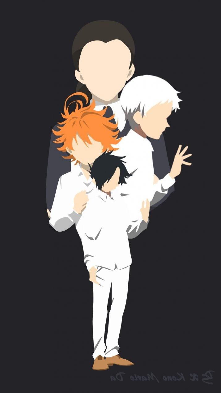 715x1271 Free download The Promised Neverland Wallpaper EnWallpaper [715x1271] for your Desktop, Mobile & Tablet. Explore The Promised Neverland Cute Wallpaper. Cute Background, Wallpaper Cute, Cute Background