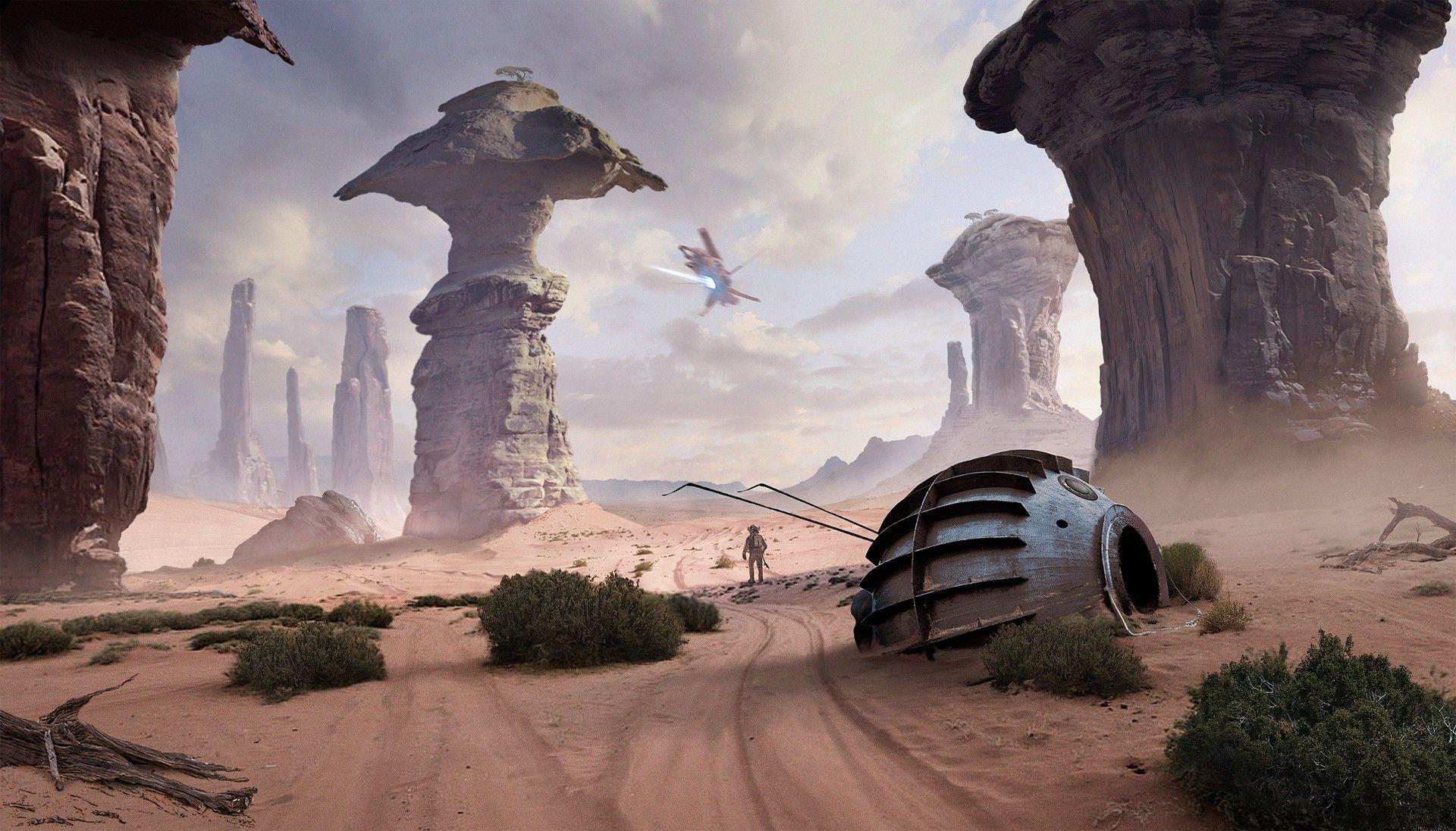 1920x1097 Star Wars Landscape Wallpaper