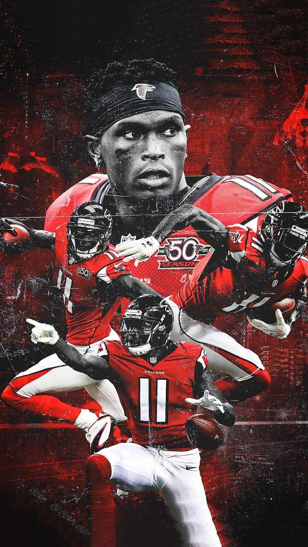 1080x1920 Julio Jones Wallpaper. Julio jones, Atlanta falcons art, Atlanta falcons