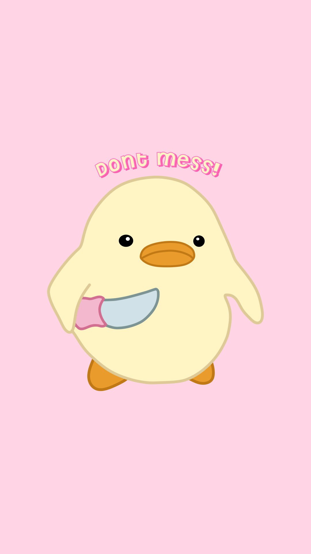 1080x1920 Aesthetic Duck Wallpaper