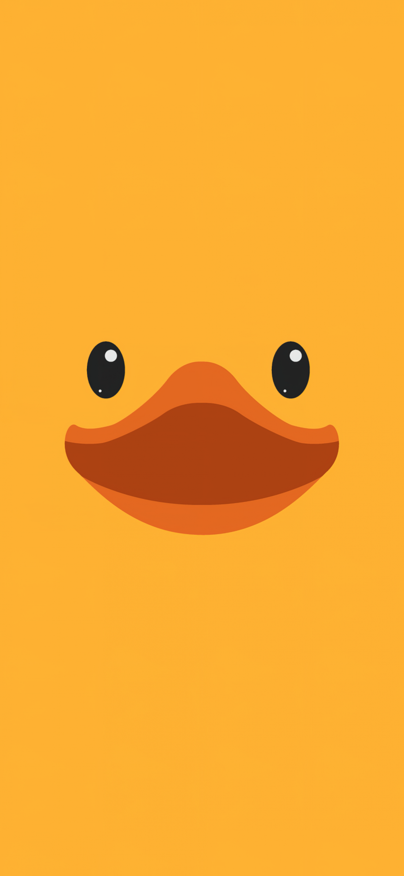 1290x2796 Cute duck Wallpaper 4K, Rubber Ducky Day, Minimal