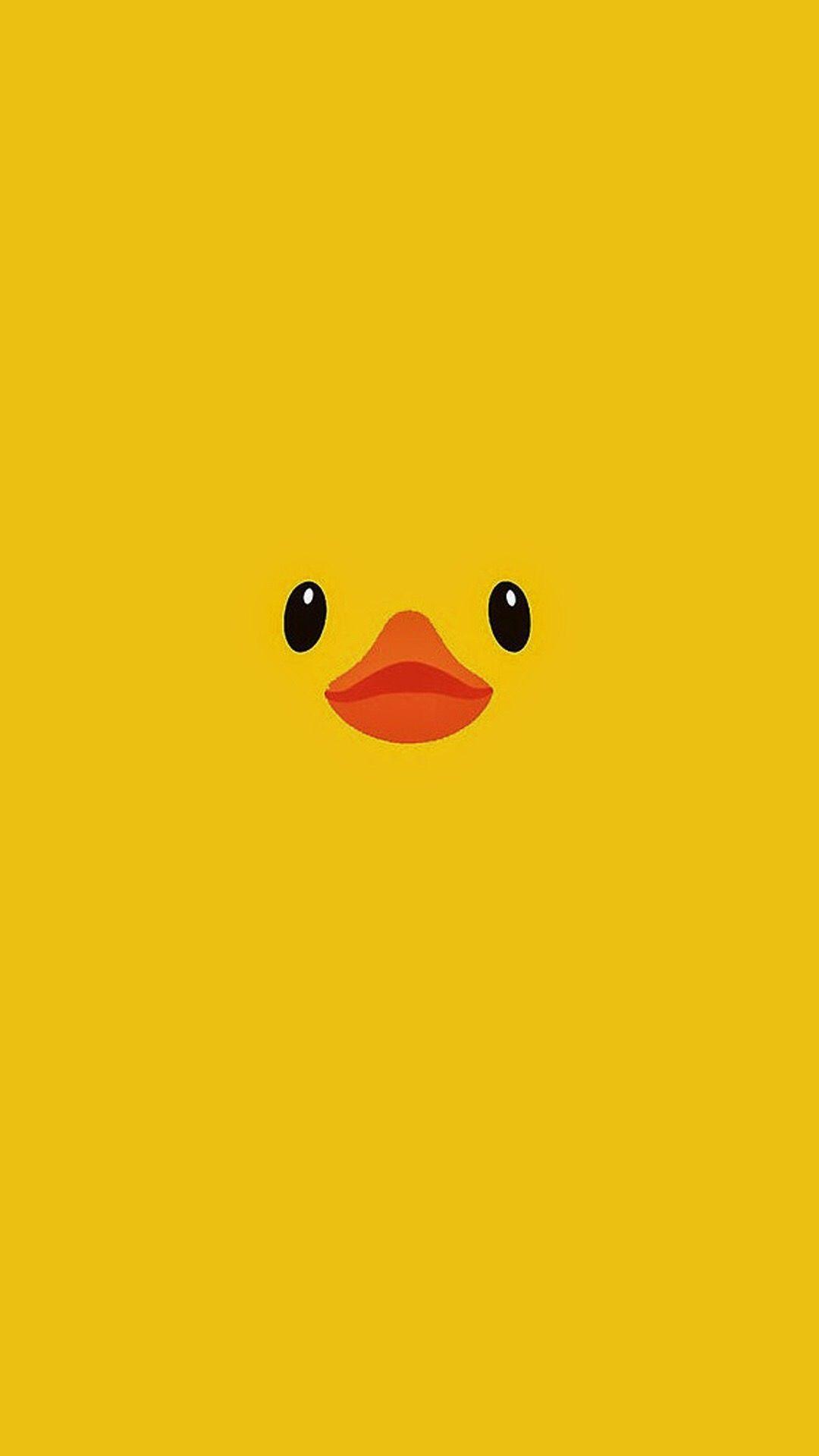 1080x1920 Kawaii Duck Wallpaper