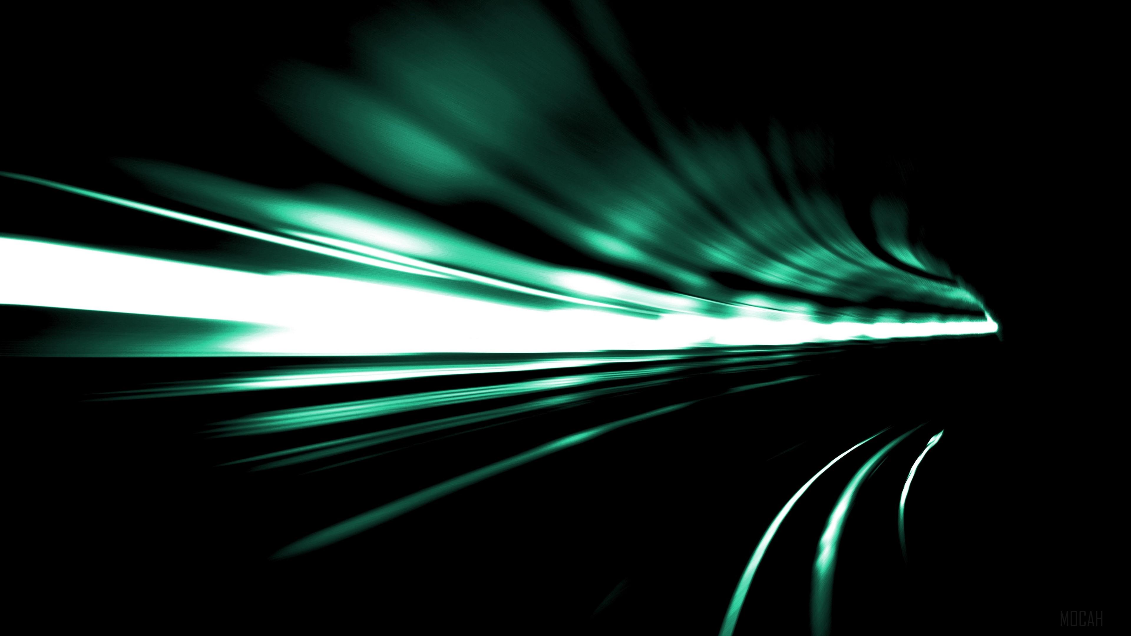 3840x2160 rotation, shadow, light, tunnel, speed, abstraction 4k Gallery HD Wallpaper