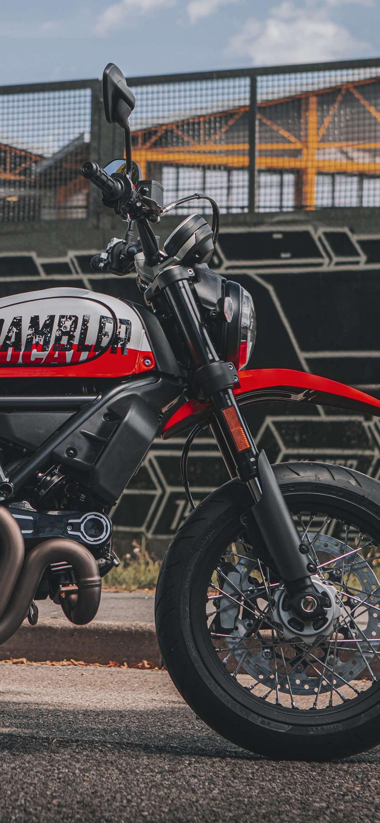 1284x2778 Ducati Scrambler Urban Motard Wallpaper 4K, Bikes