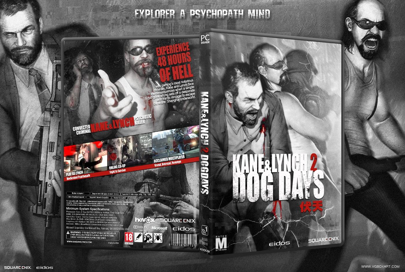 1400x942 Kane and Lynch 2 PC Box Art Cover