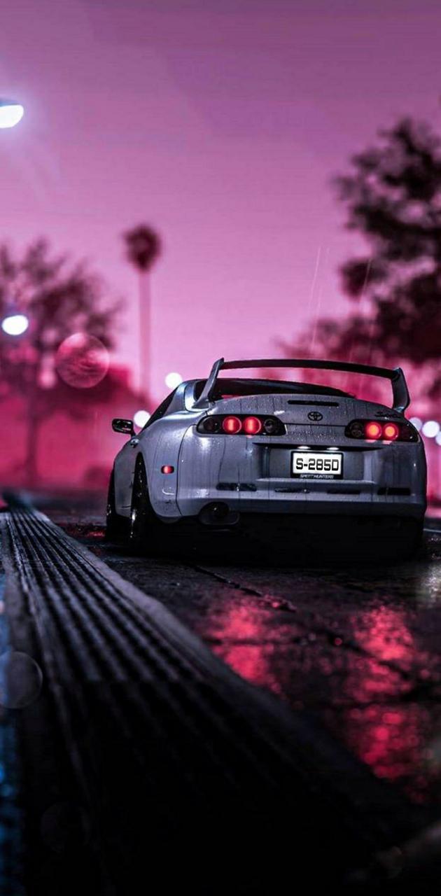 630x1280 Toyota Supra MK4 Phone Wallpaper
