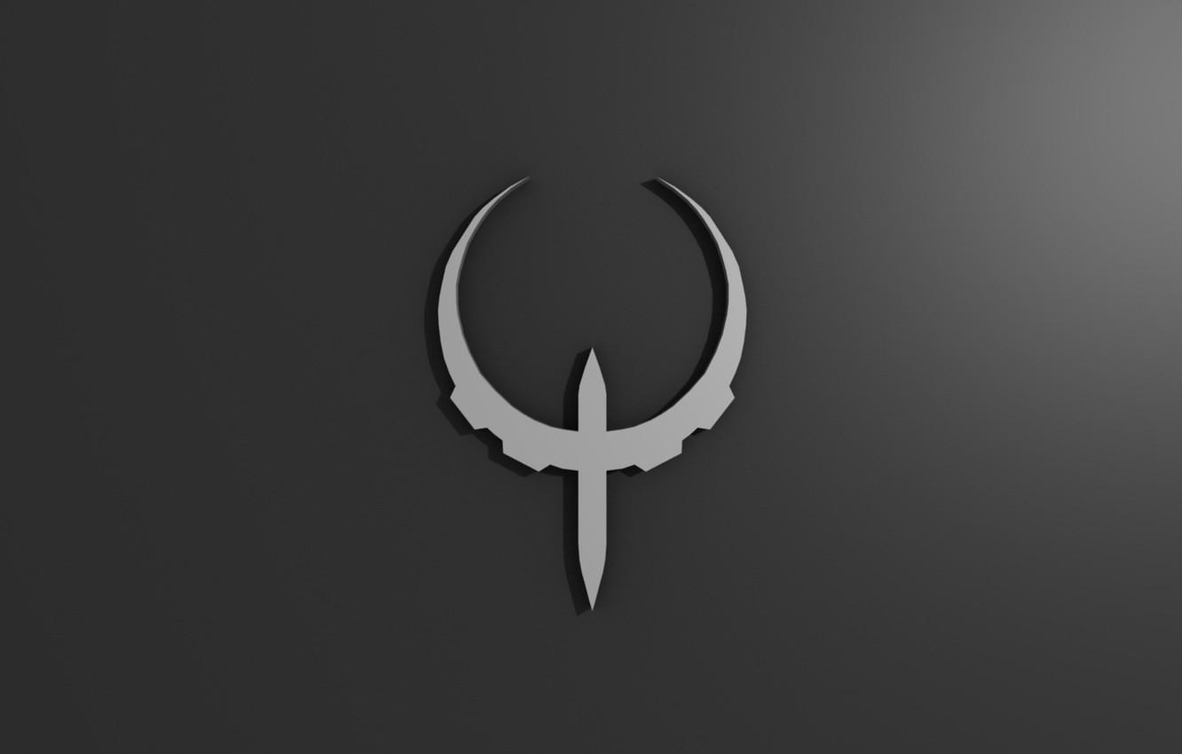 1332x850 Wallpaper logo, game, Quake Champions, Quake image for desktop, section игры