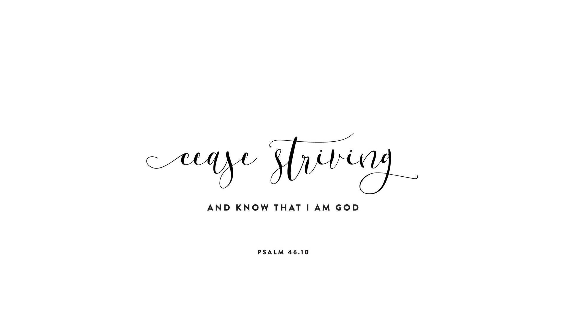 1920x1080 Download Psalm 46:10 Bible Verse Laptop Wallpaper