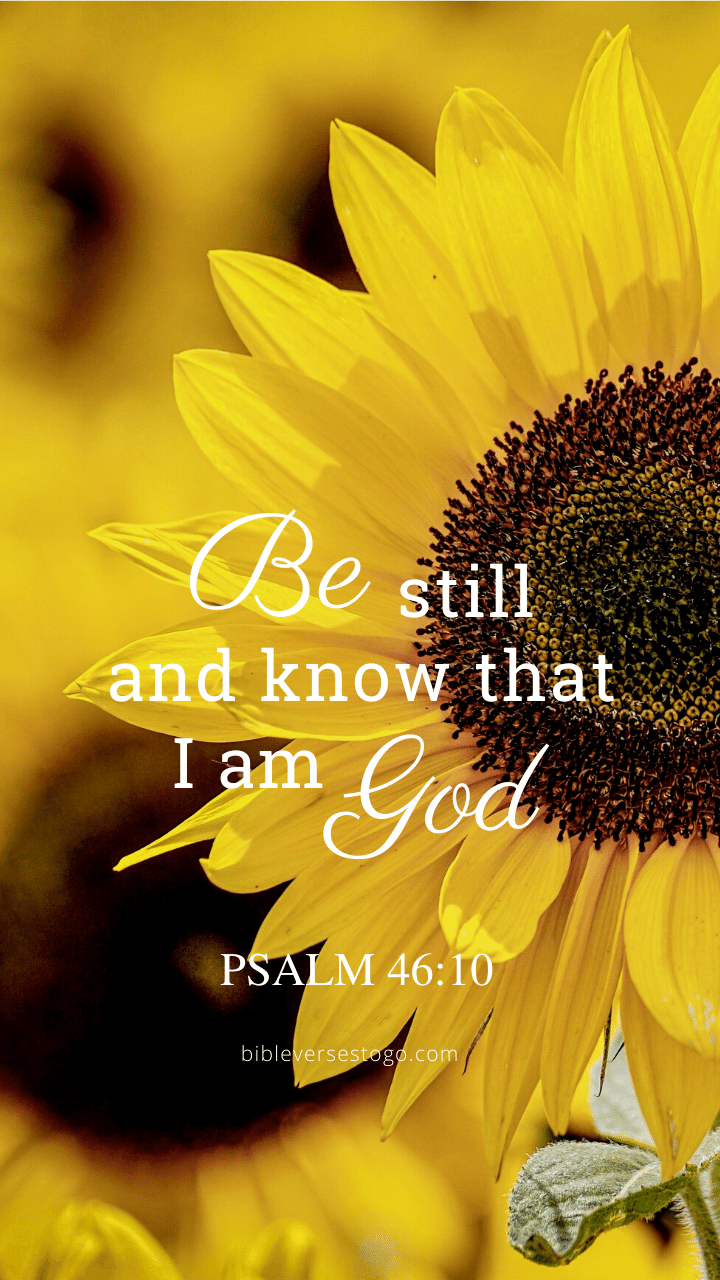 720x1280 Be Still, And Know That I Am God Wallpaper