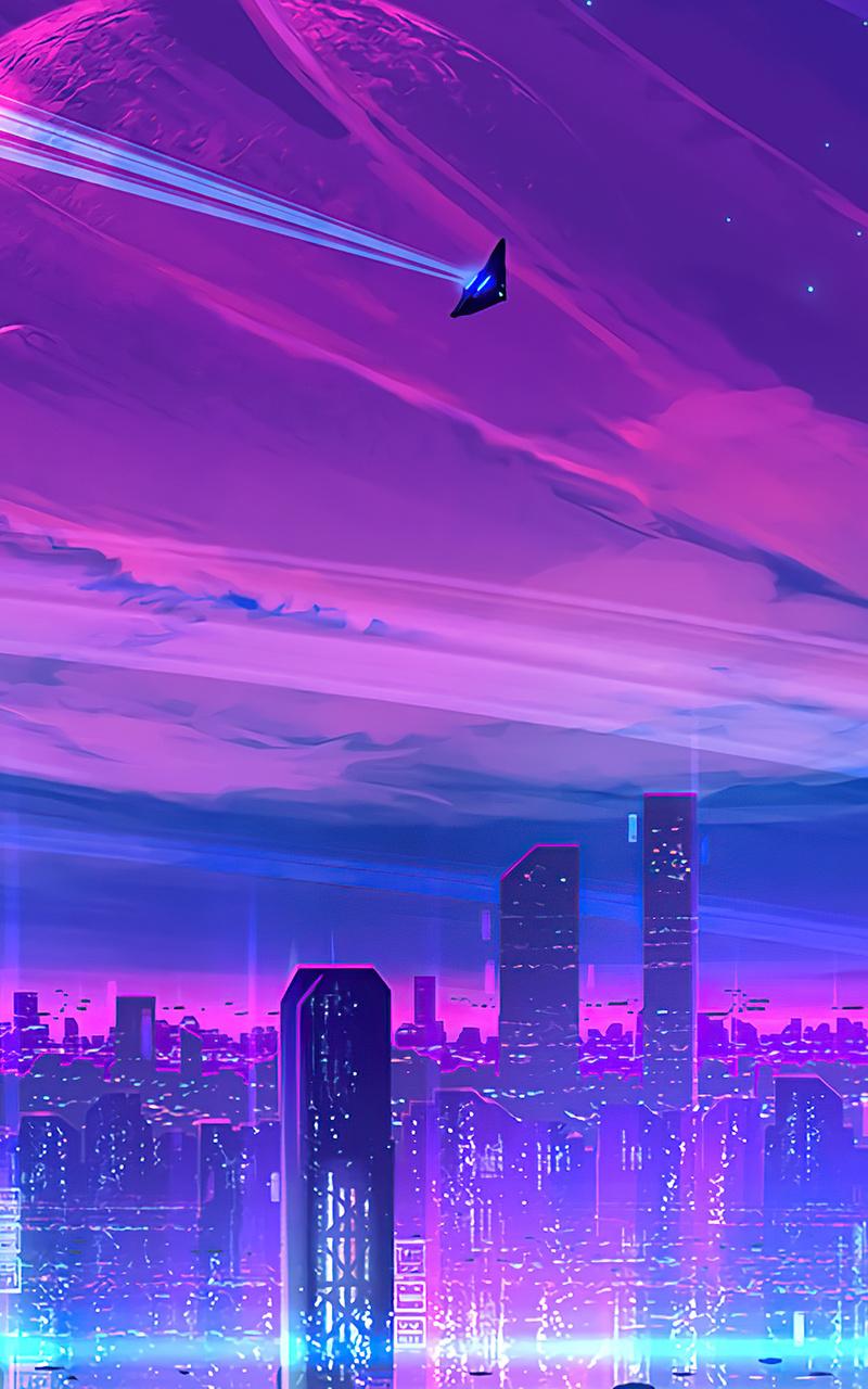 800x1280 A Neon City Nexus Samsung Galaxy Tab Note Android Tablets HD 4k Wallpaper, Image, Background, Photo and Picture