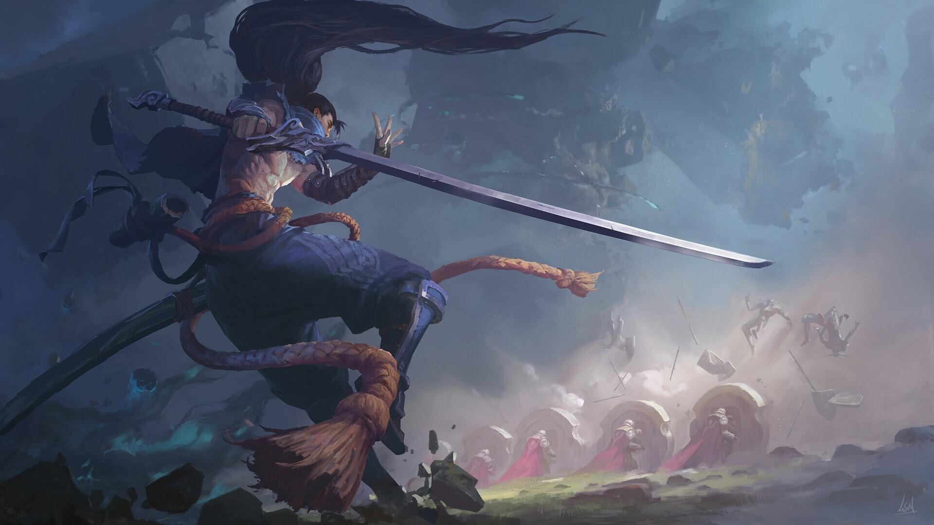 1920x1080 Yasuo League of Legends Live Wallpaper No Copyright